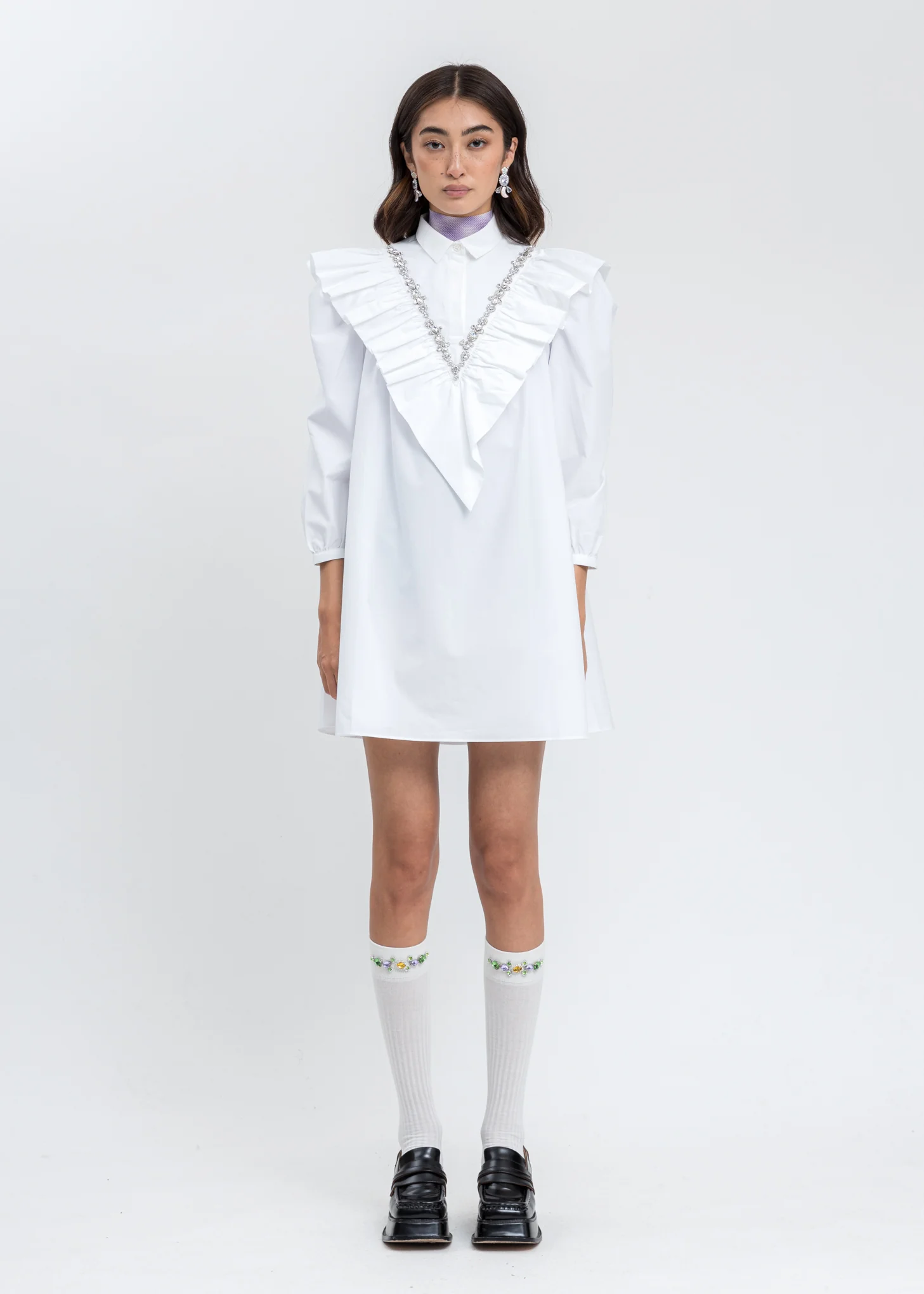 White Shirt Dress