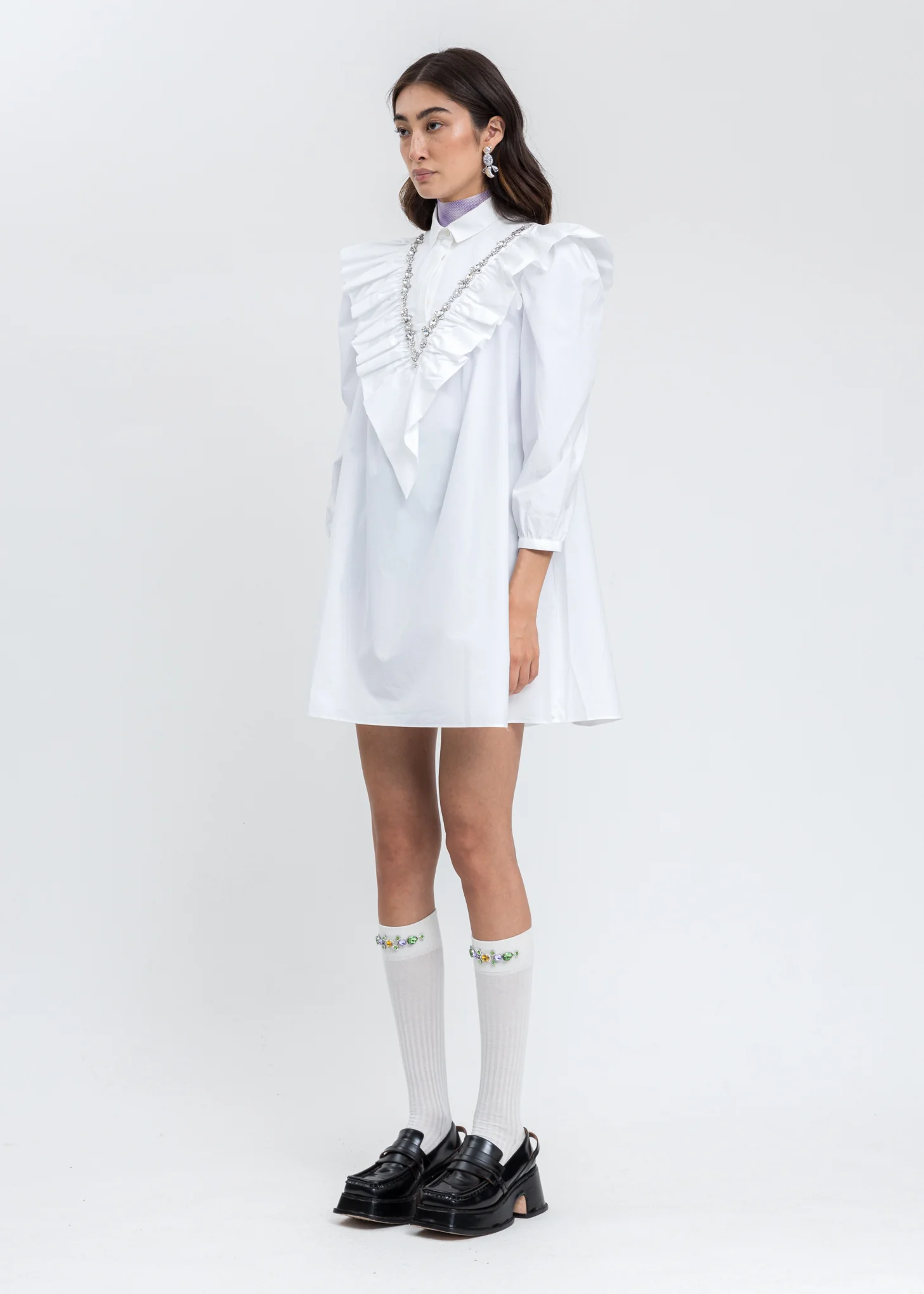 White Shirt Dress - Image 3