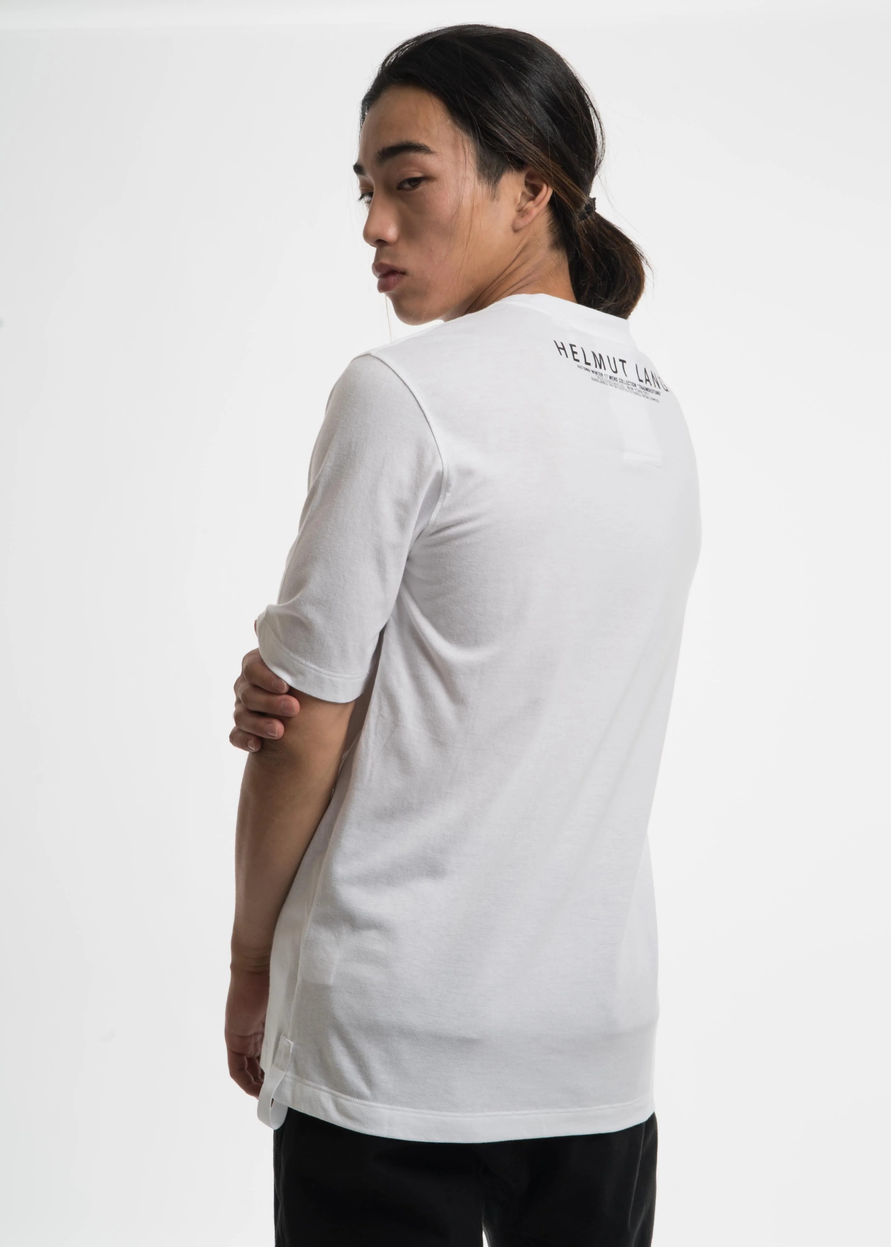 White Short Sleeve Ghost Face T-Shirt - Image 2