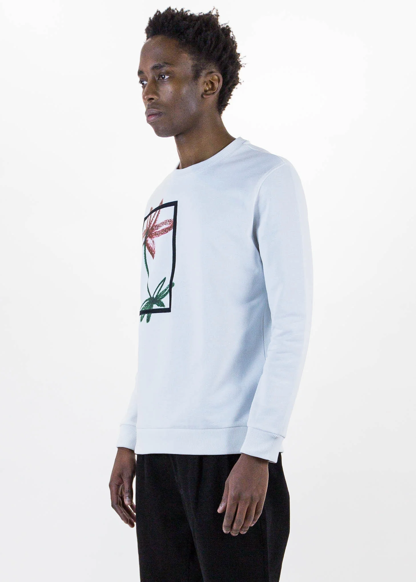White Simon Sweatshirt - Image 3