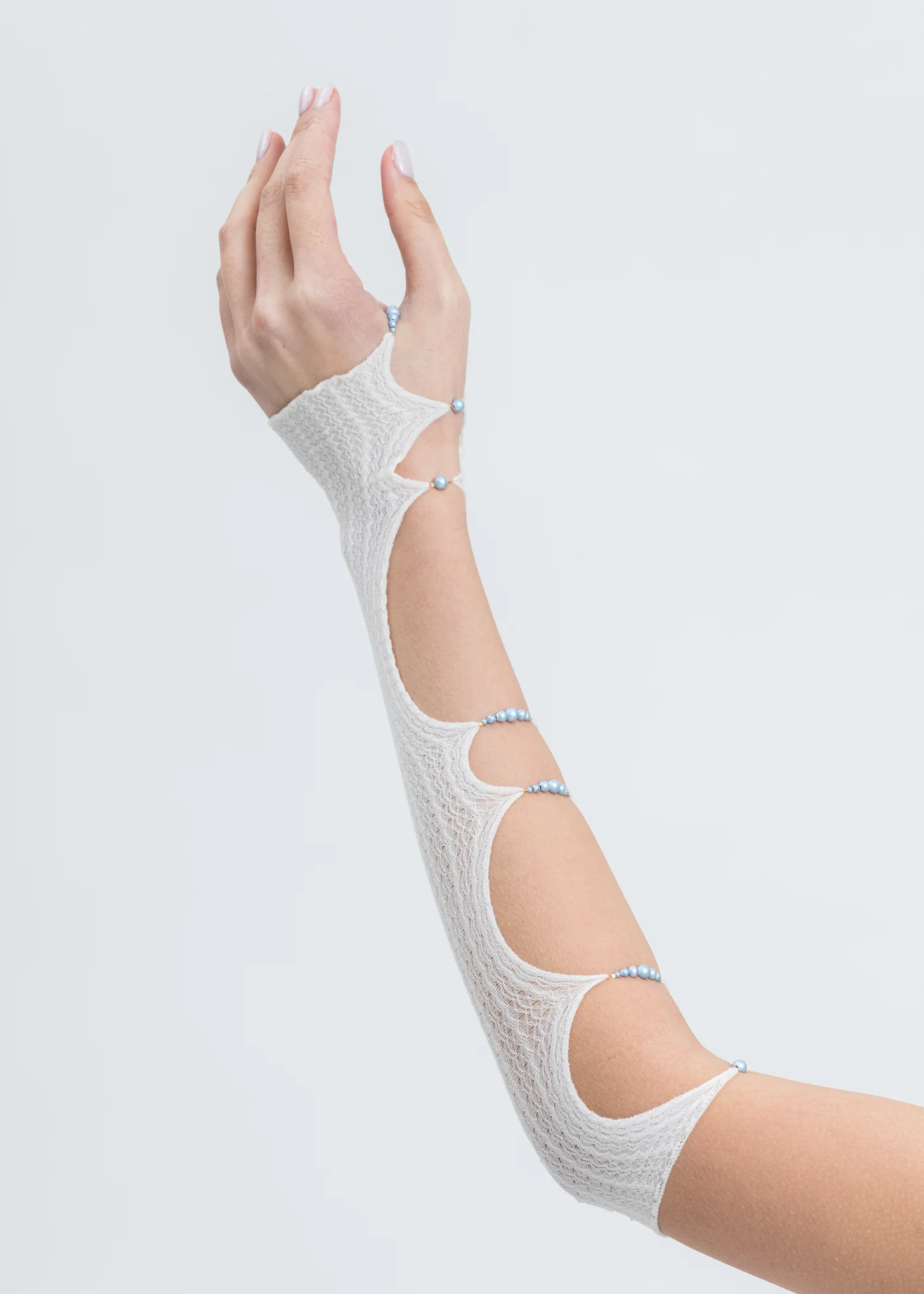 White Single Arm Sleeve