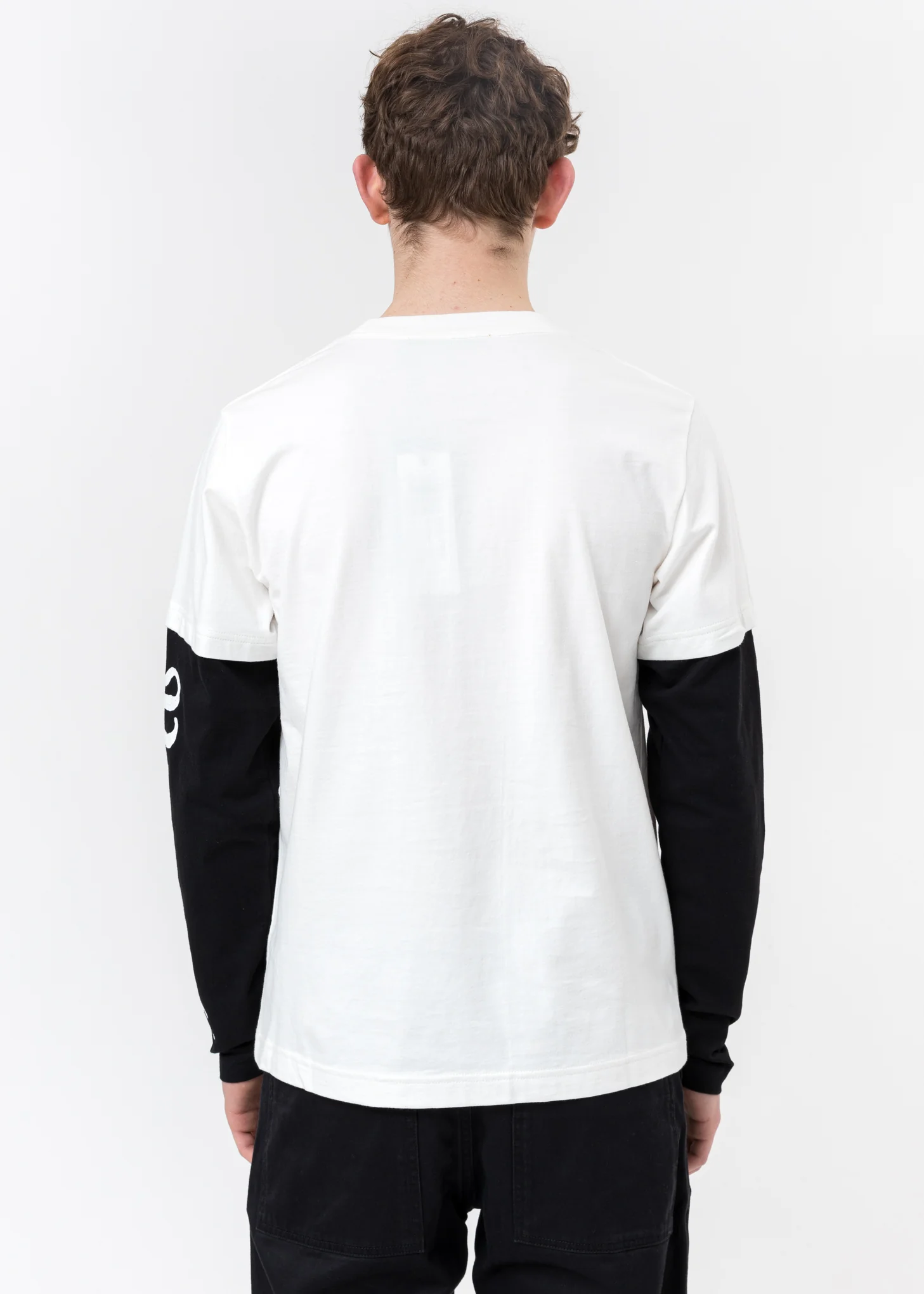 White Skater Long Sleeve - Vyner M - Image 3