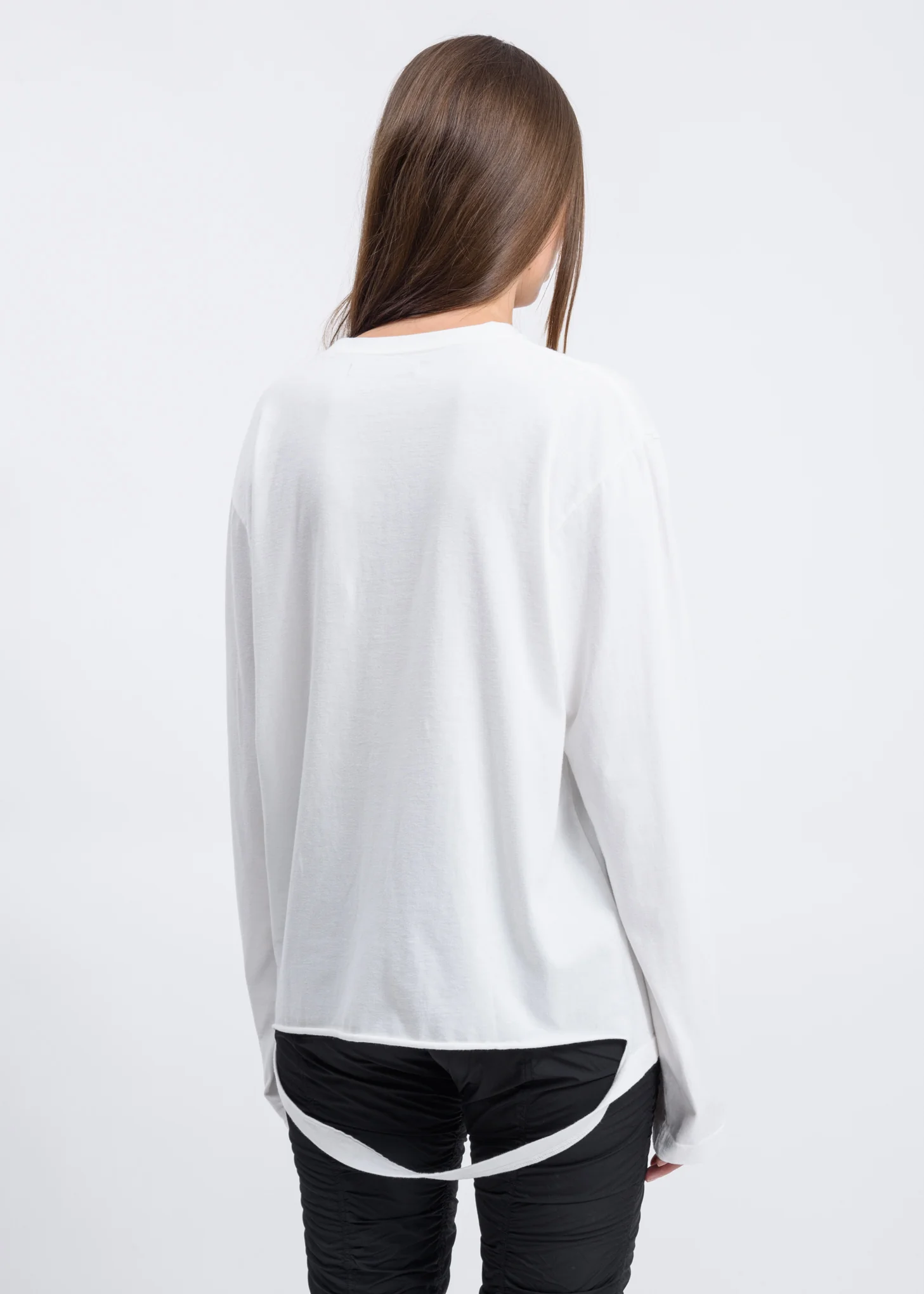 White Slashed Long Sleeves - Image 3