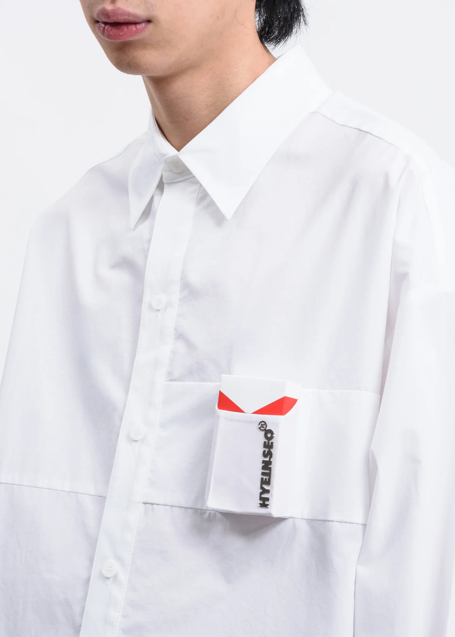 White Smoker's Shirt - Image 2