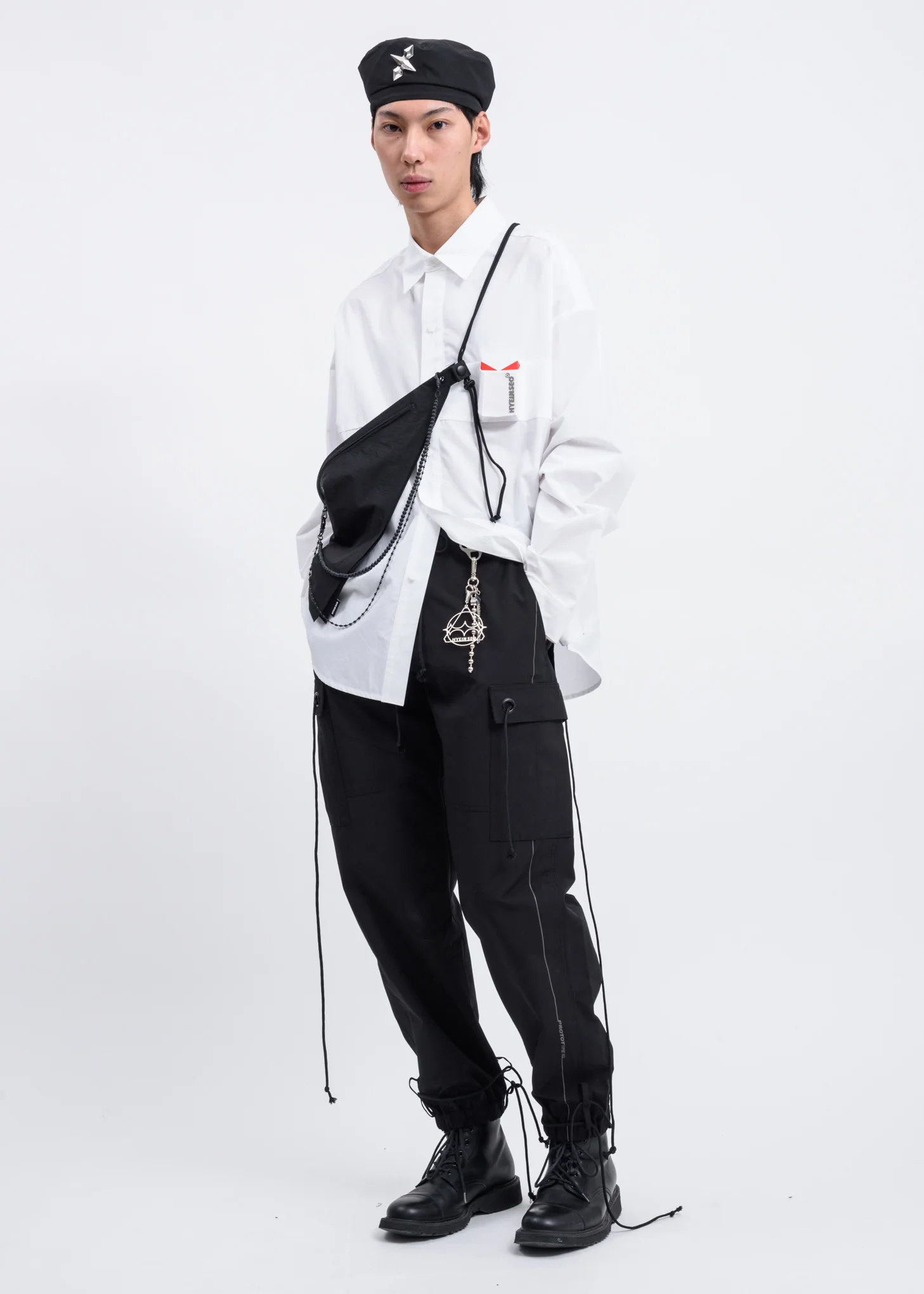 White Smoker's Shirt - Image 4