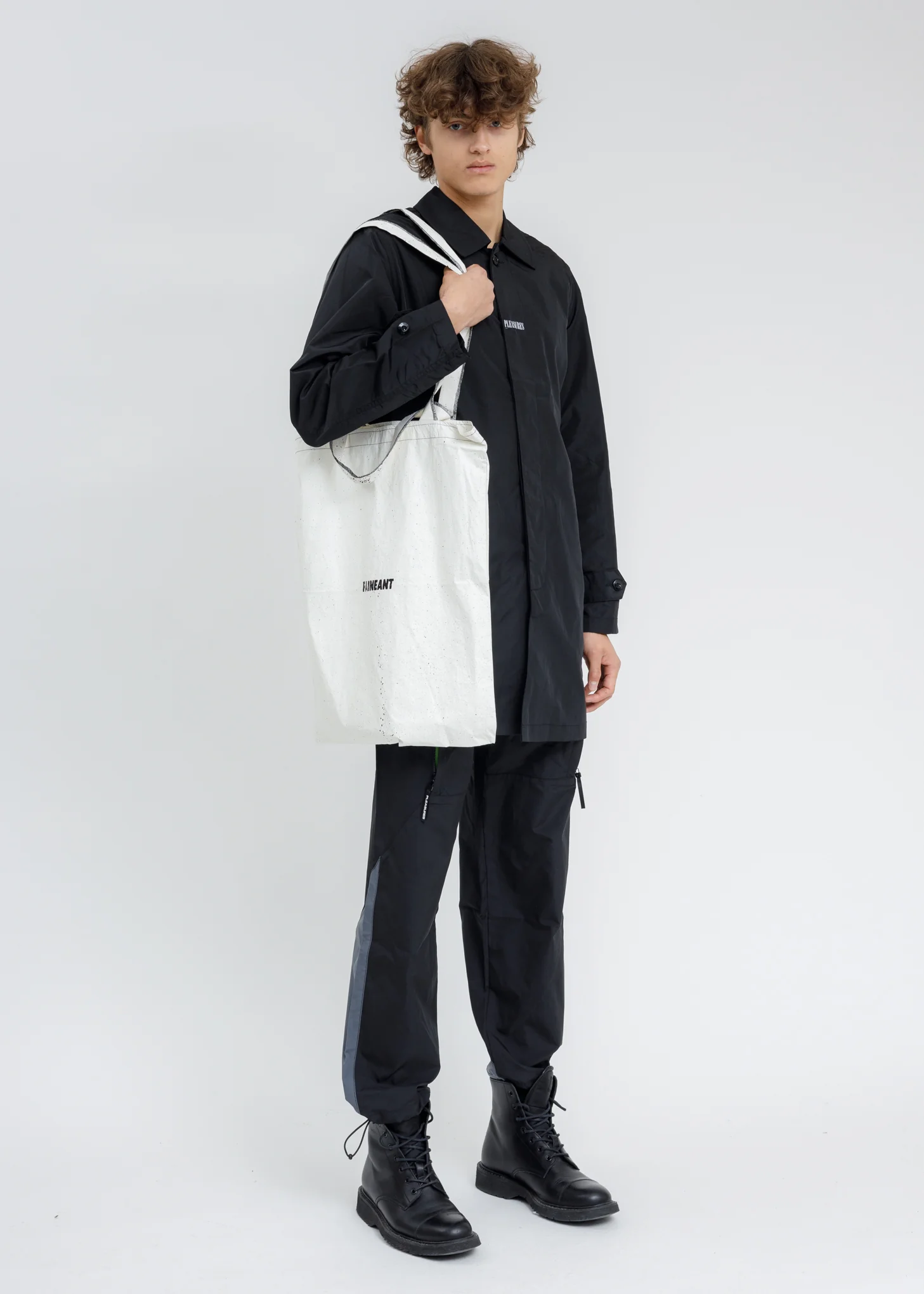 White Splatter Tote Bag - Image 3