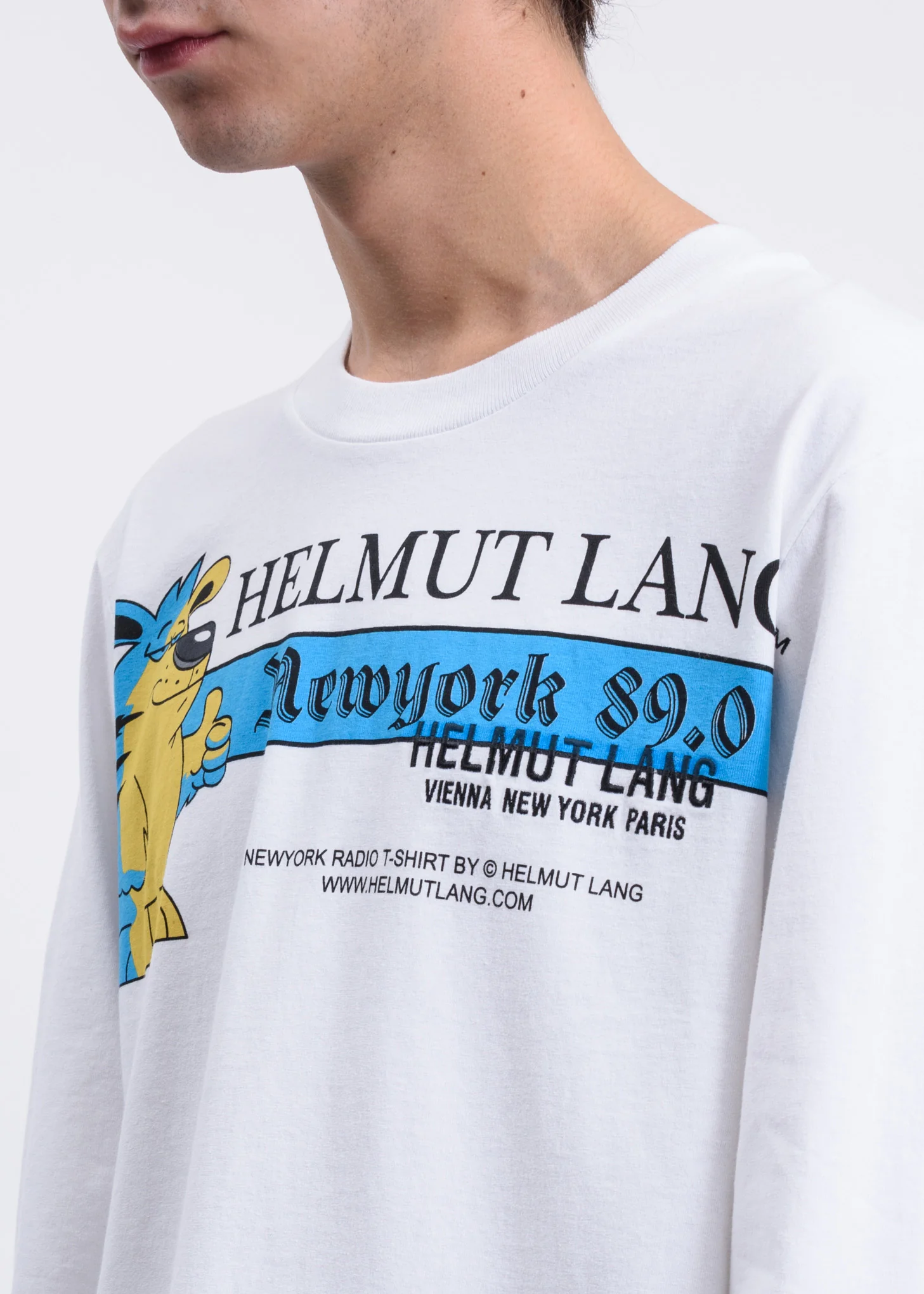 White Standard Radio Long Sleeve - Image 3