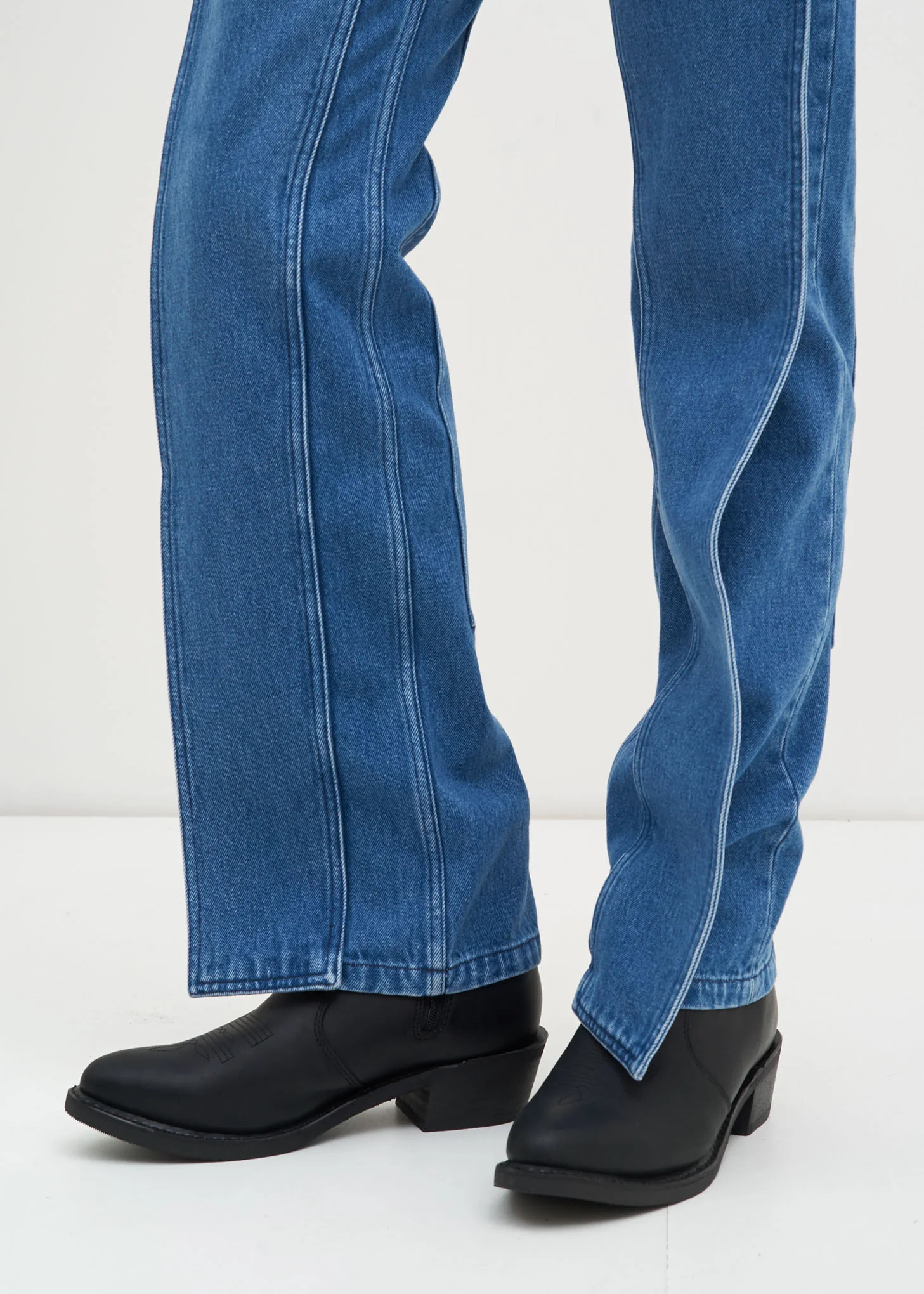 Blue Stonewash XL Pocket Jeans - Image 5