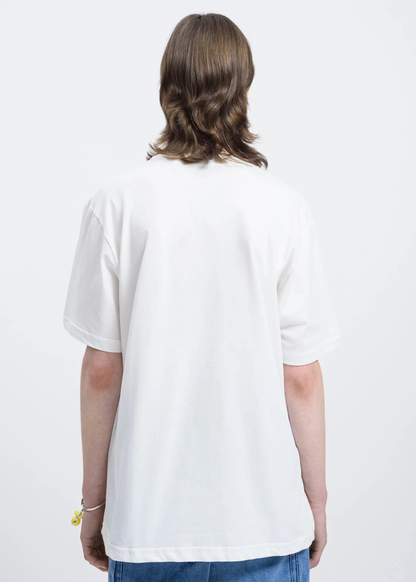 White Sunnei "Google" Logo T-Shirt - Image 3