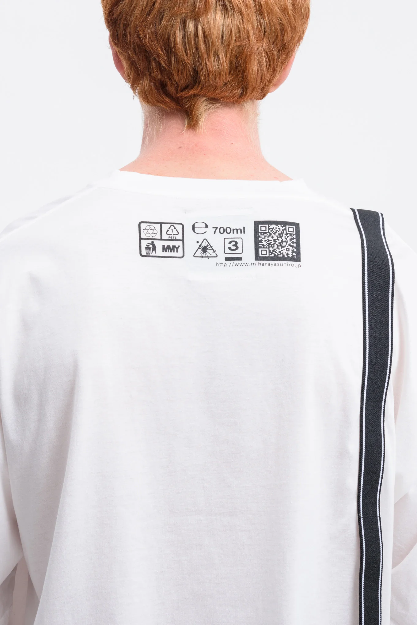 White Suspenders T-Shirt - Image 3