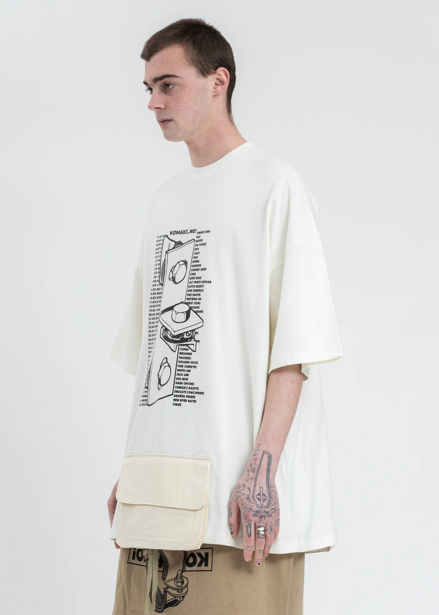 White T-Bracket T-Shirt - Image 3