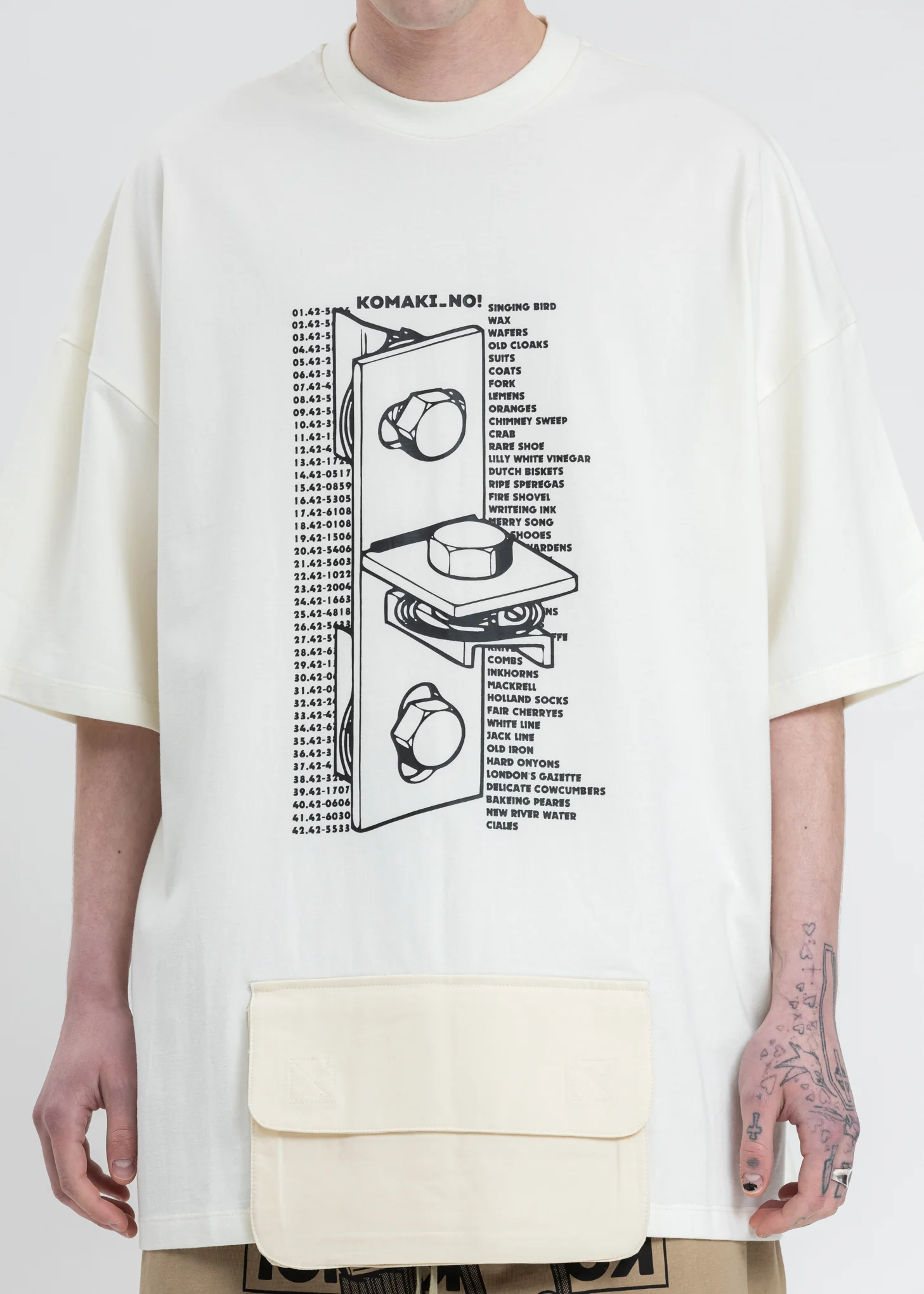 White T-Bracket T-Shirt - Image 5