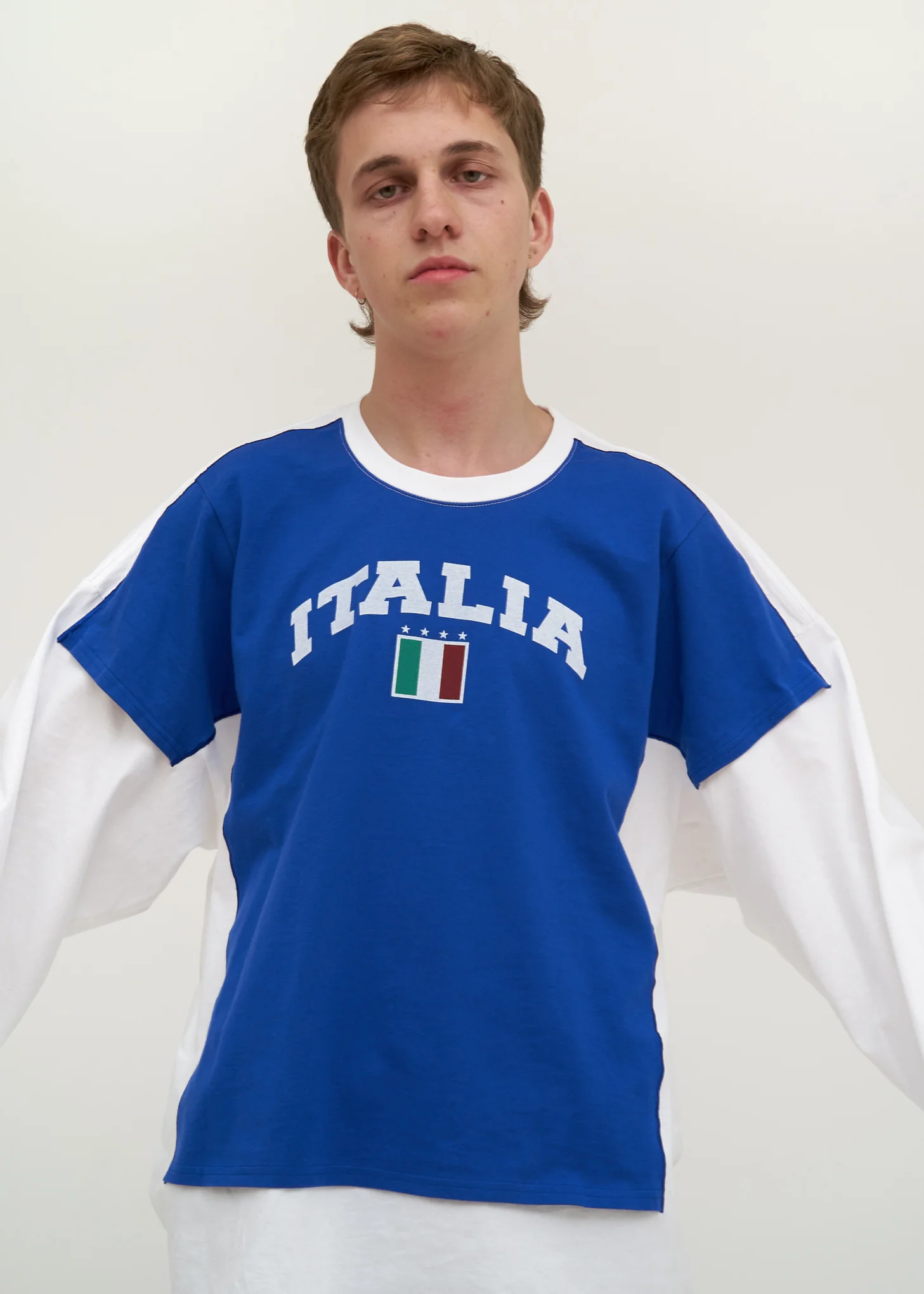 White T-Shirt with Kids T-Shirt