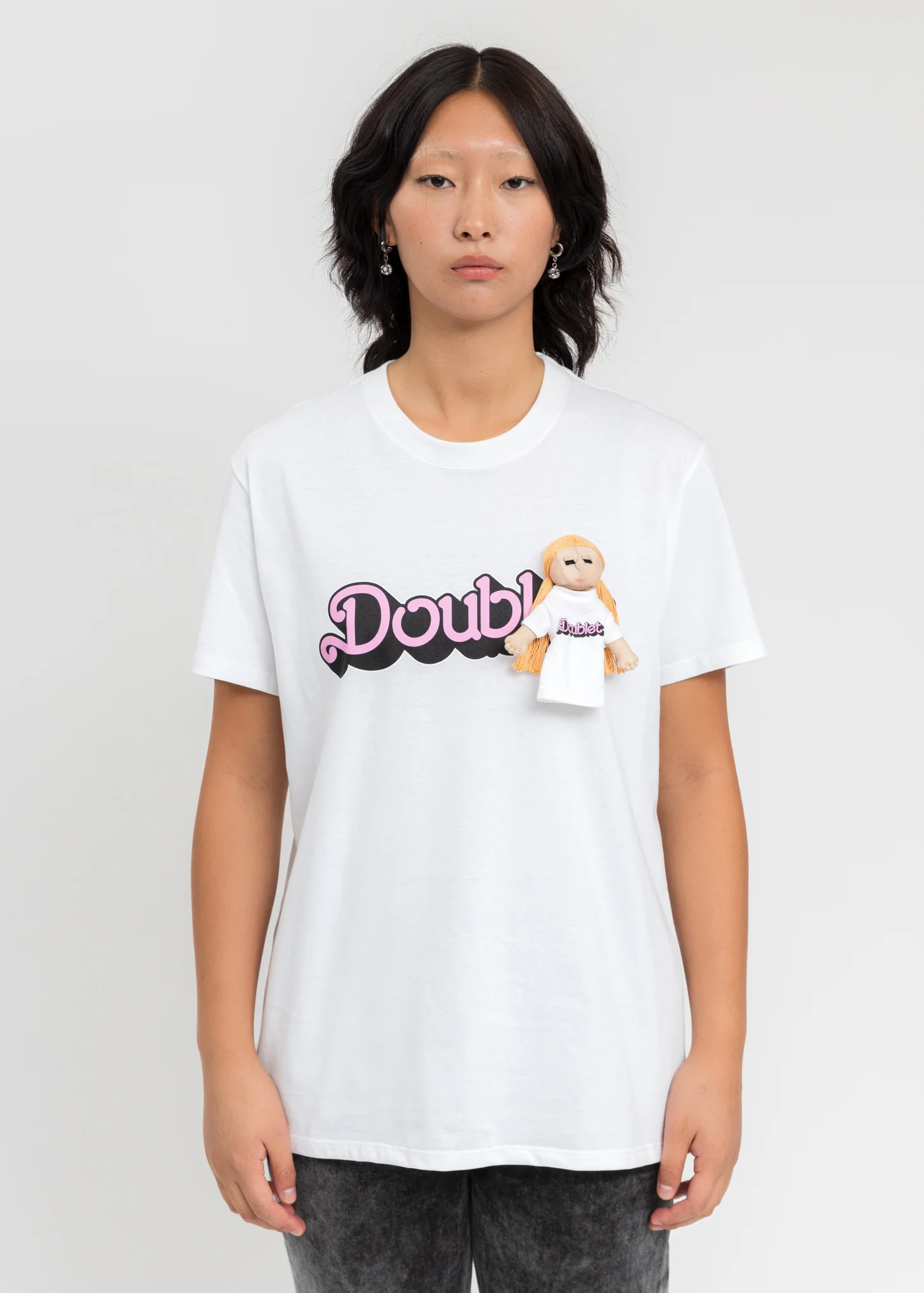 White T-Shirt With My Doll