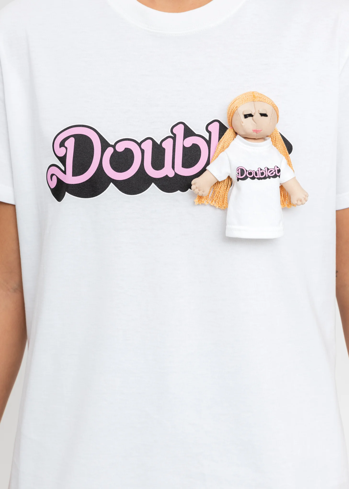 White T-Shirt With My Doll - Image 2