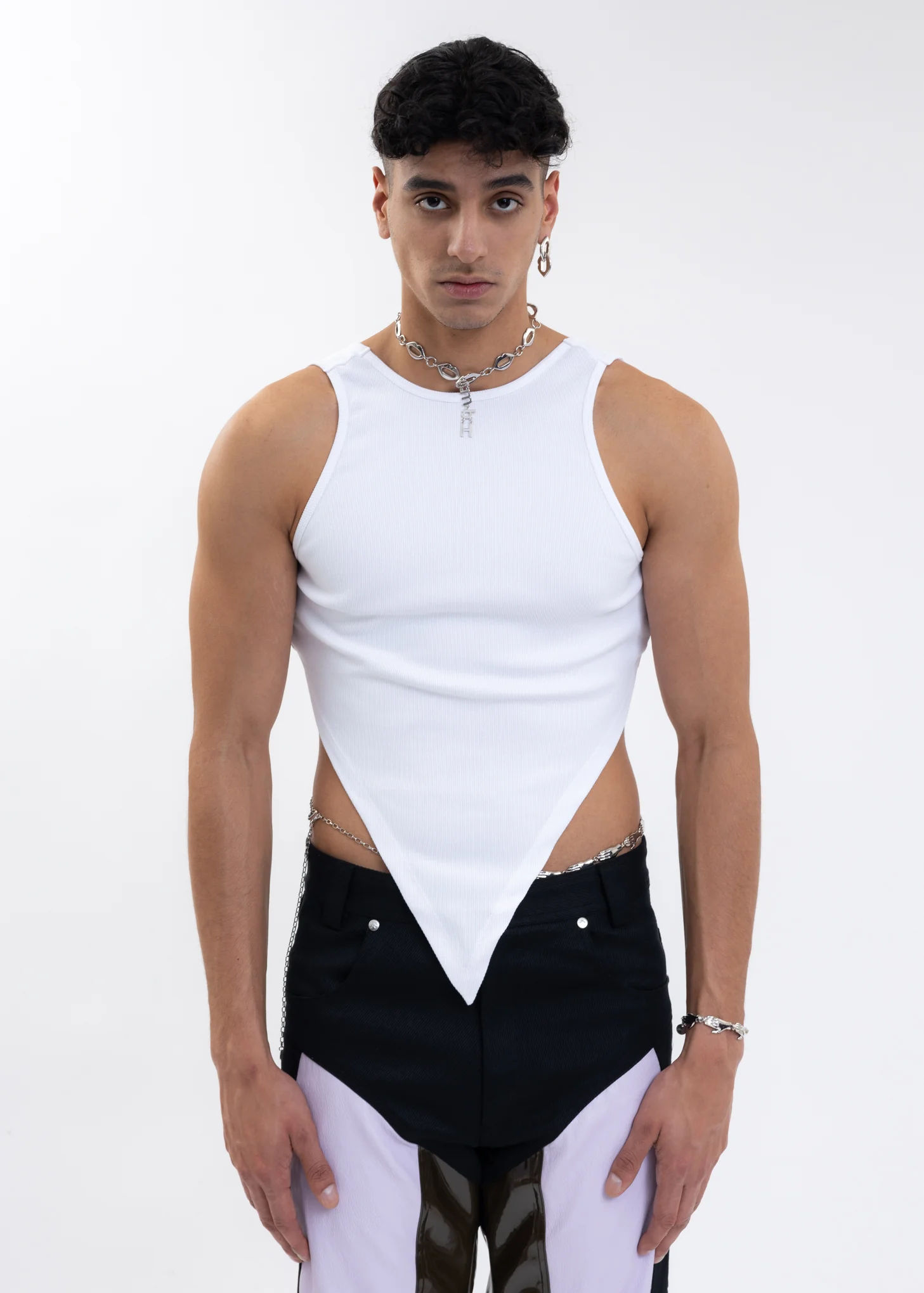 WHITE TOP JERSEY