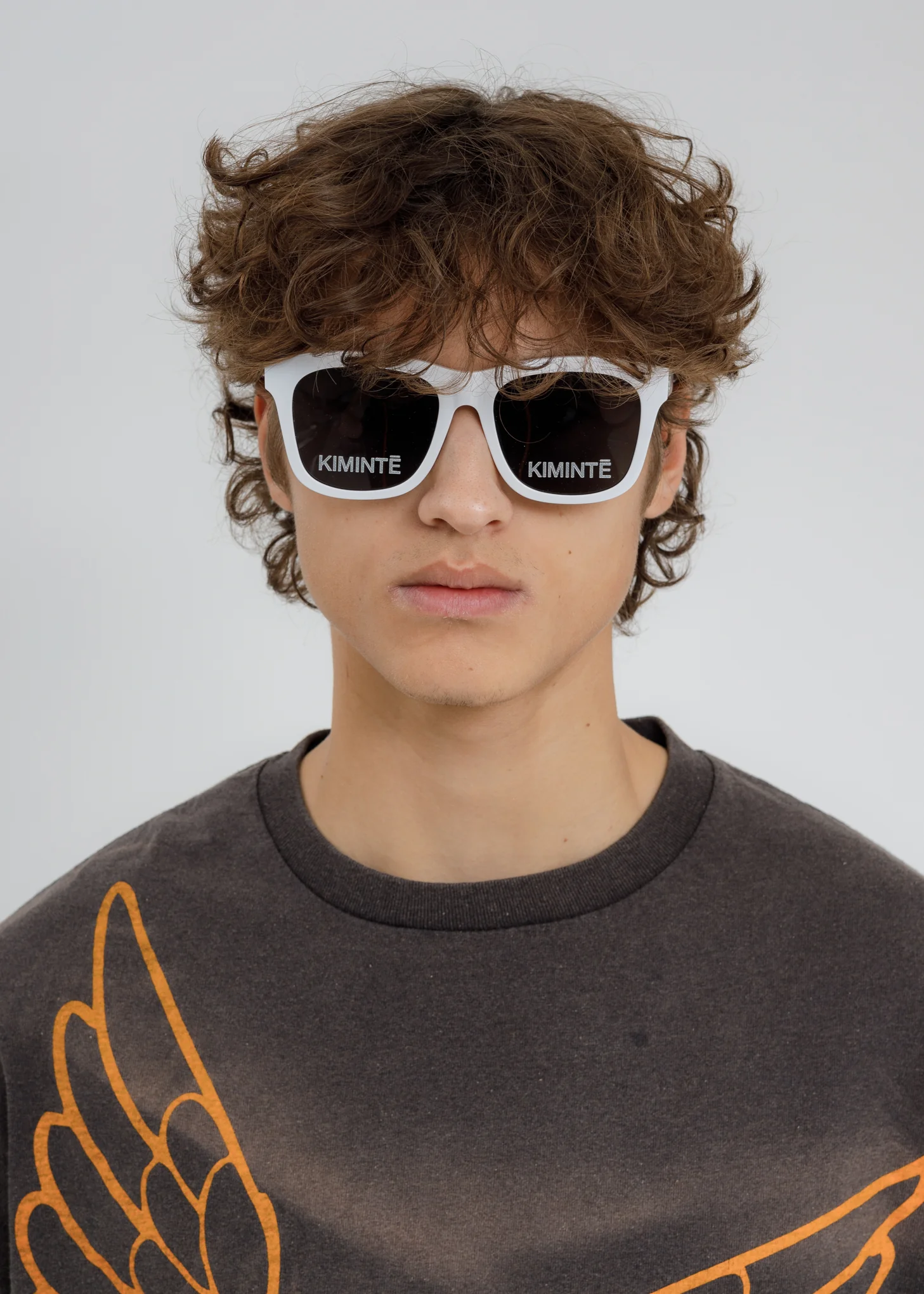 White Two Logo Sunglasses - Image 2