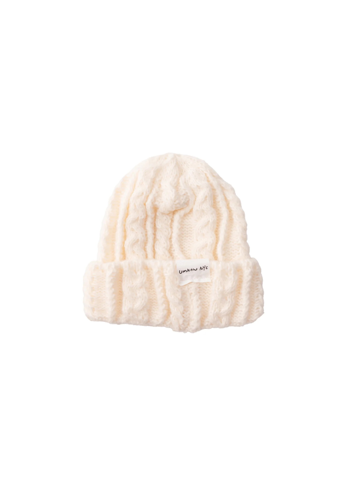 White Tyvek Logo Beanie - Preorder
