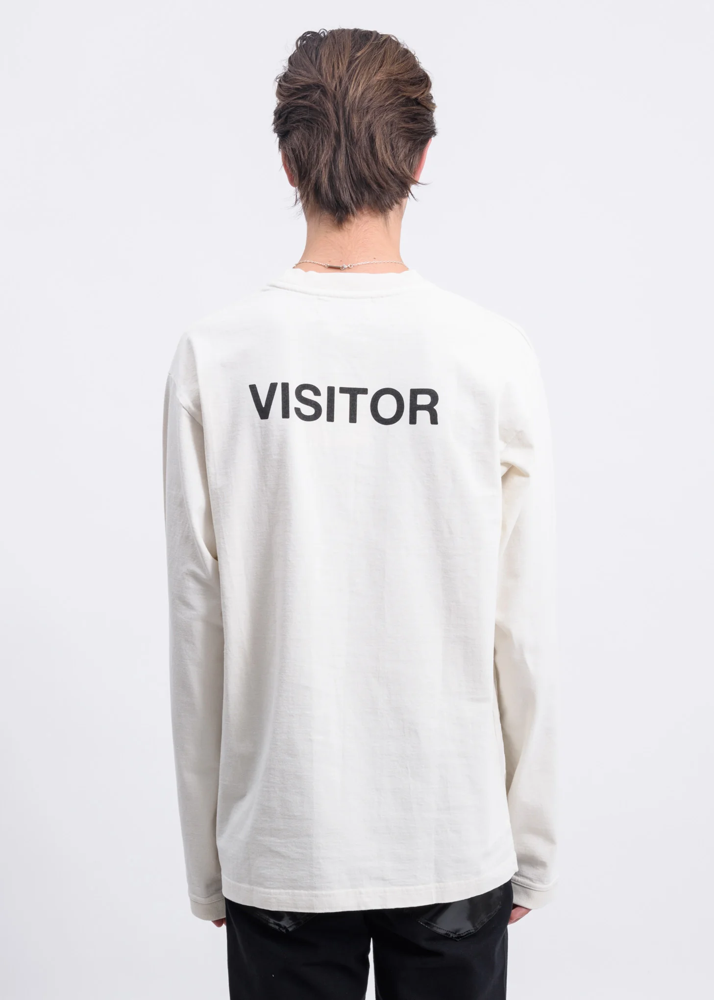 White Visitor T-Shirt - Image 2