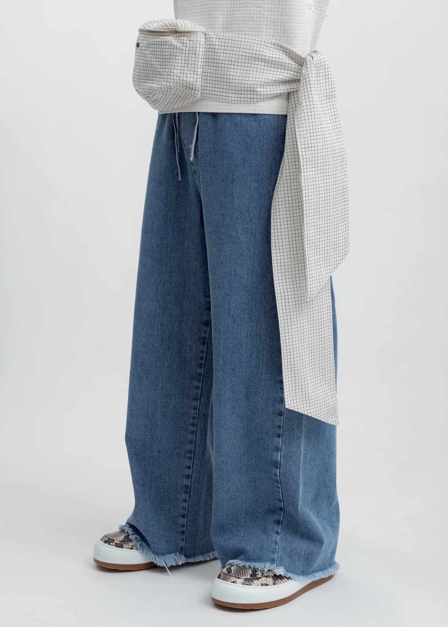 White Waist Bag - Image 2