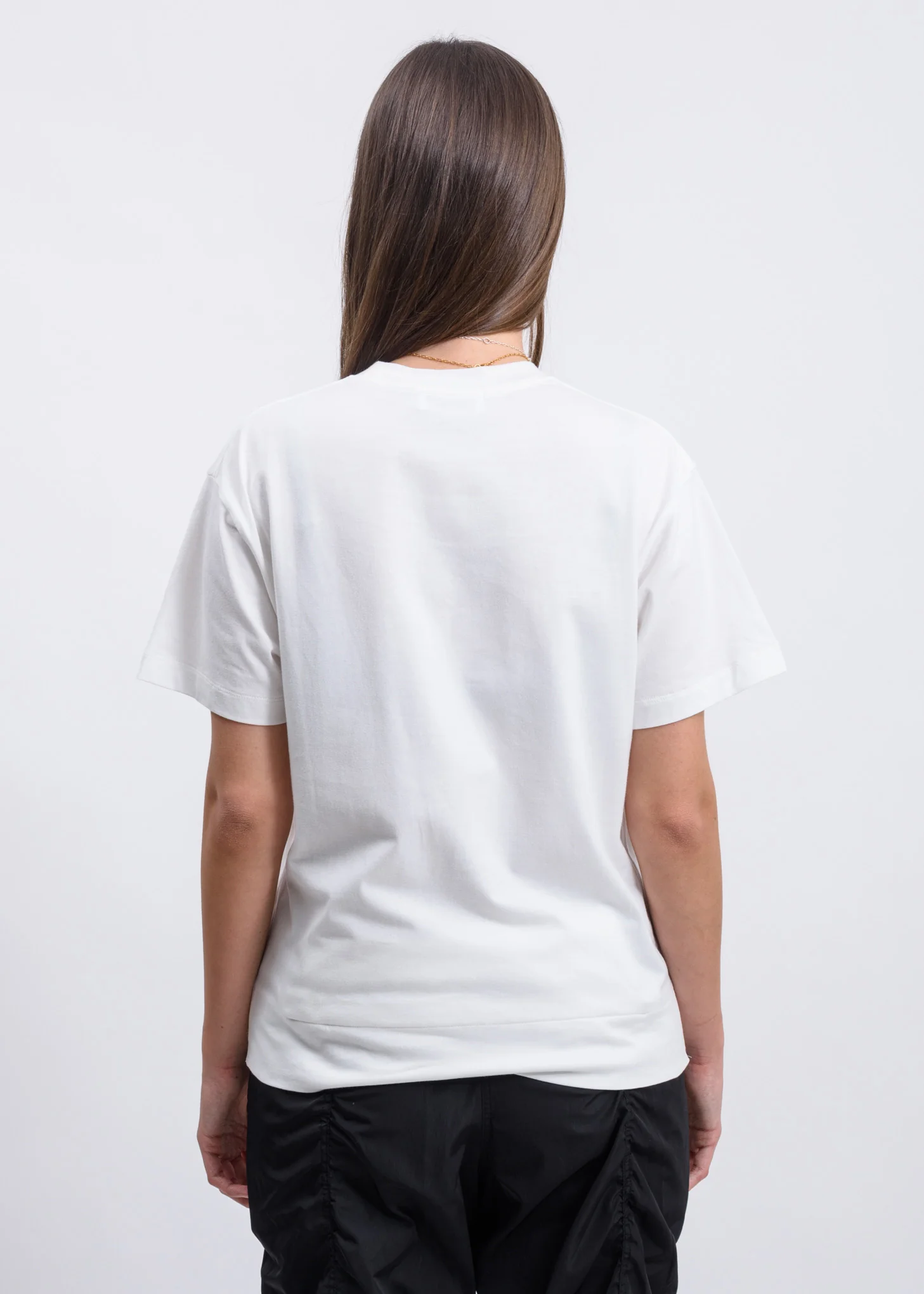 White Waist Pocket T-Shirt - Image 3