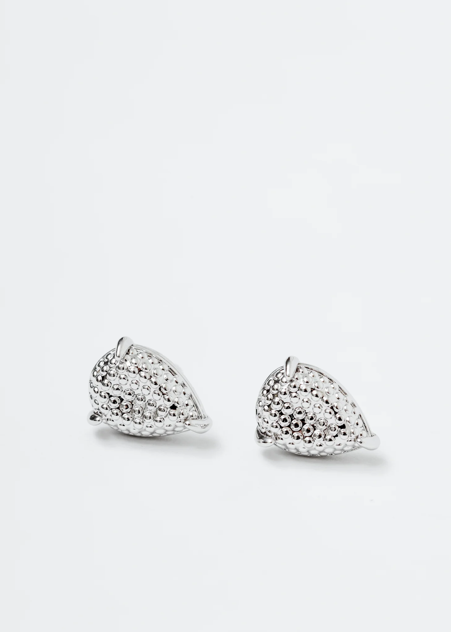 White Water Drop Earring