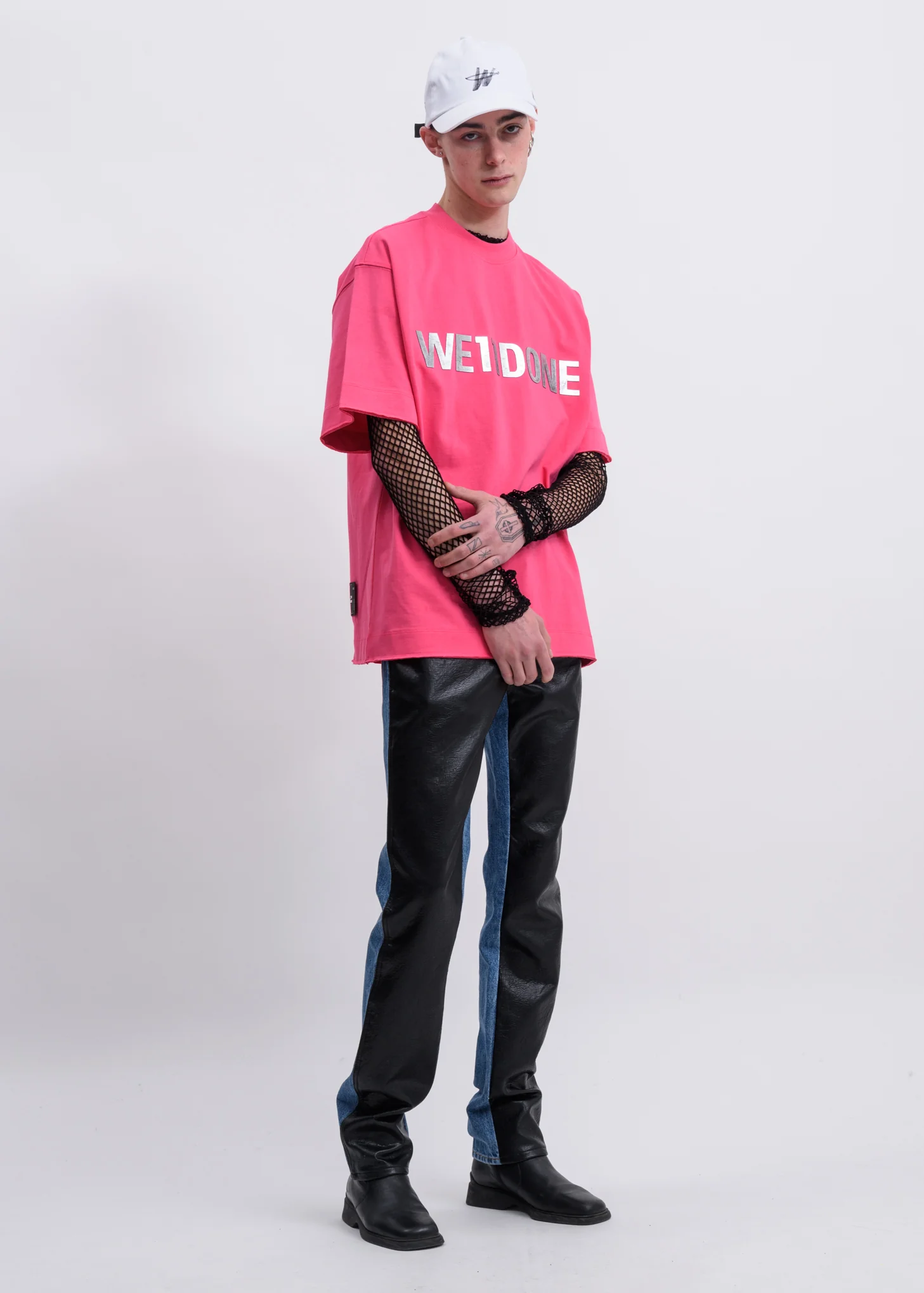 White WD Logo Stamp Cap - Image 3