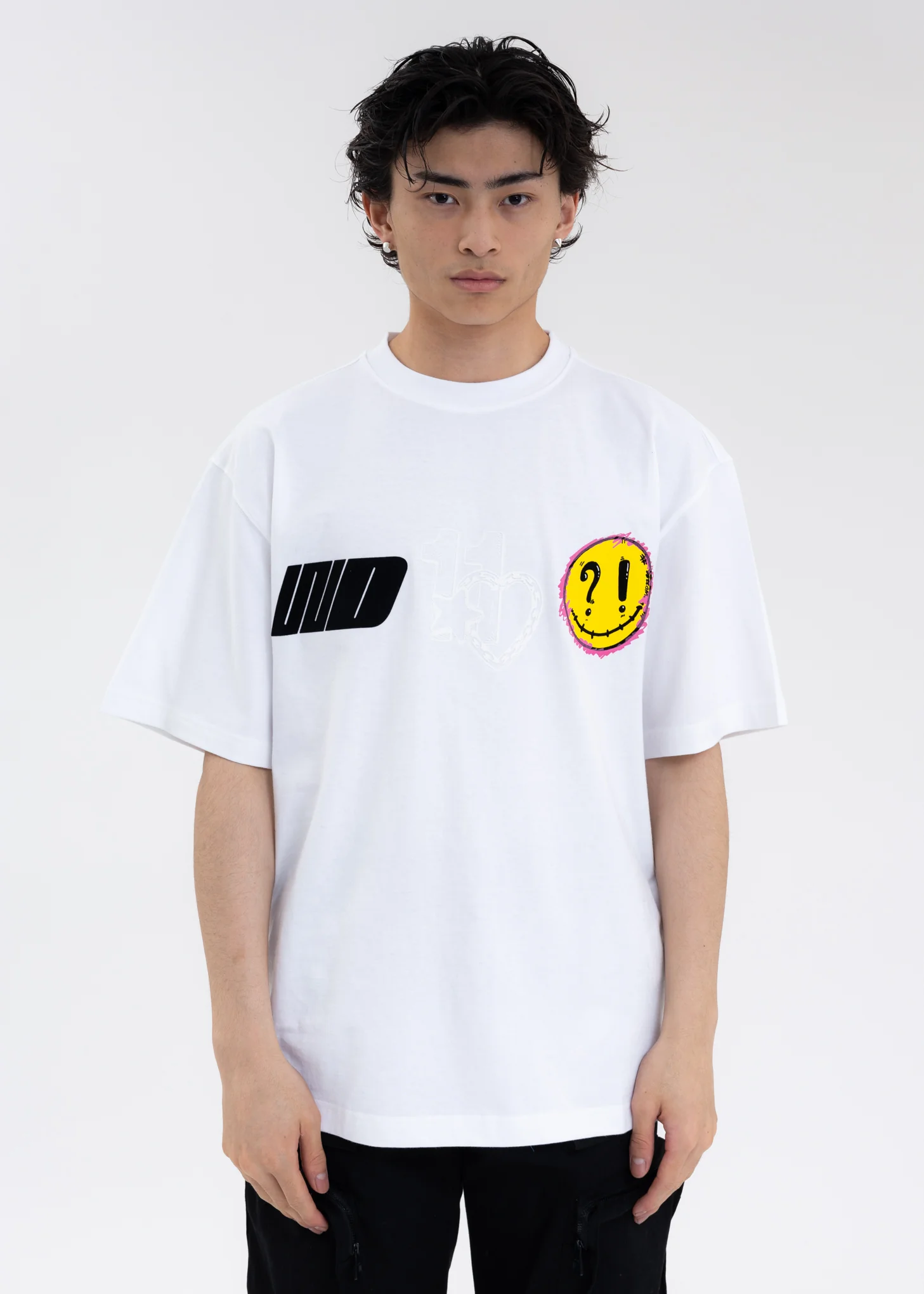 WHITE WE11DONE HEART T-SHIRT