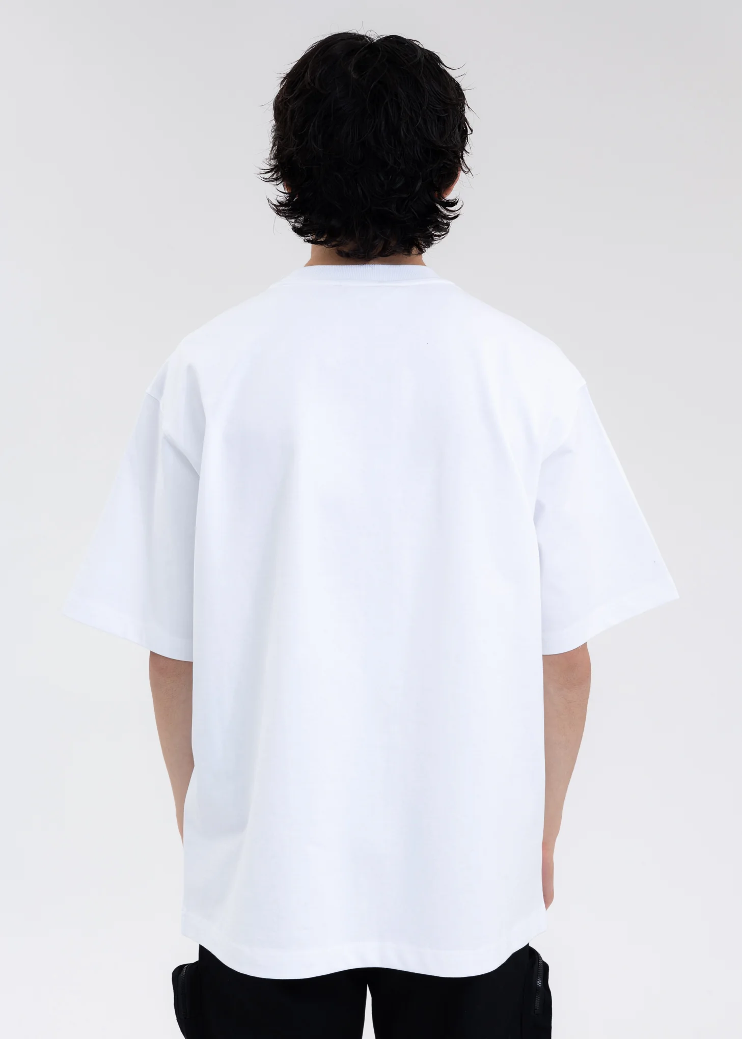 WHITE WE1DONE NEW LOGO T-SHIRT - Image 3