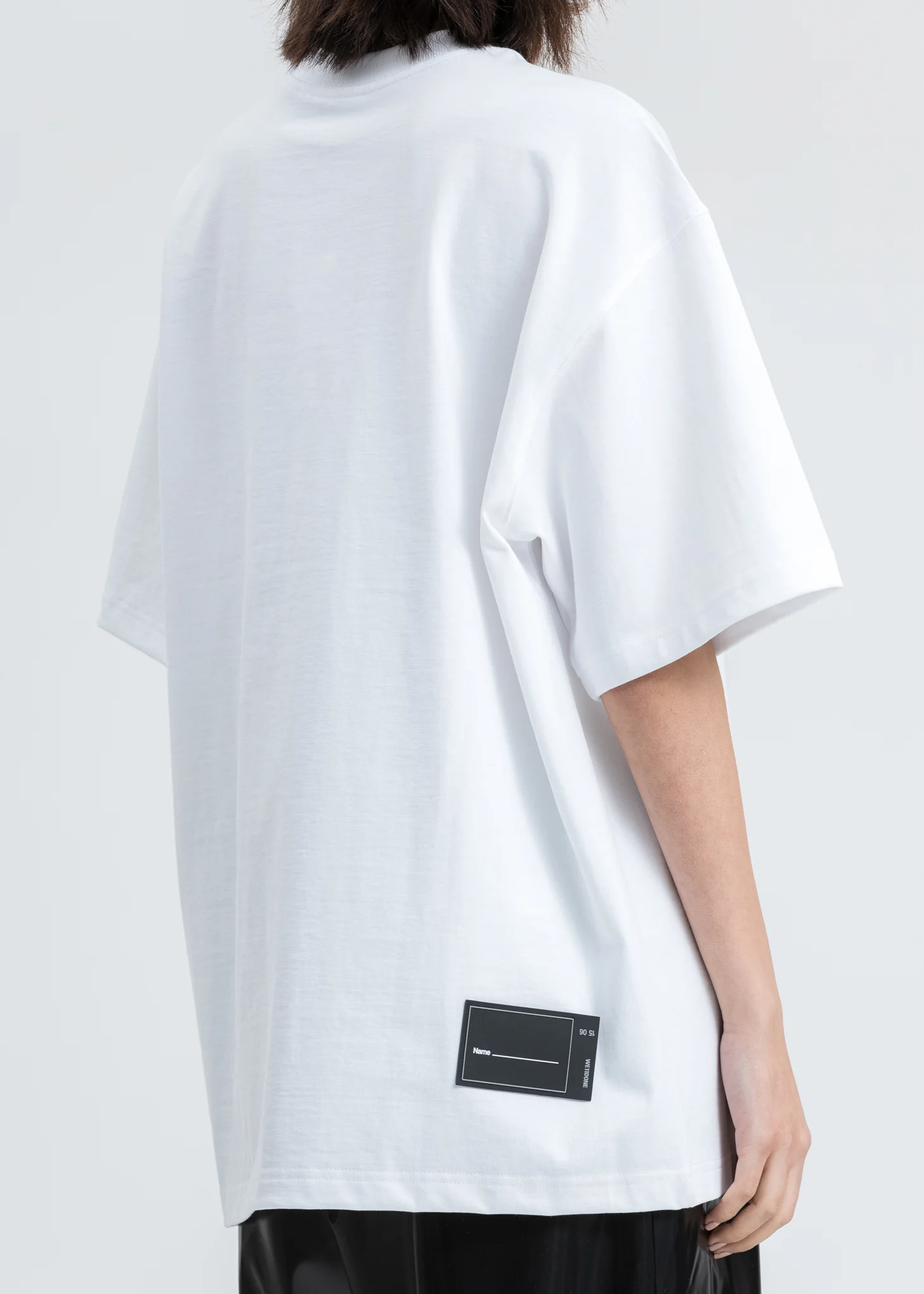 White WELLDONE Front Logo T-Shirt - Image 5