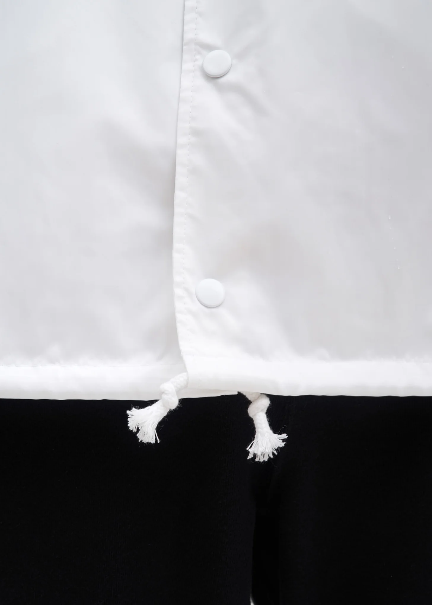 White West Breaker Coach Jacket - Image 6
