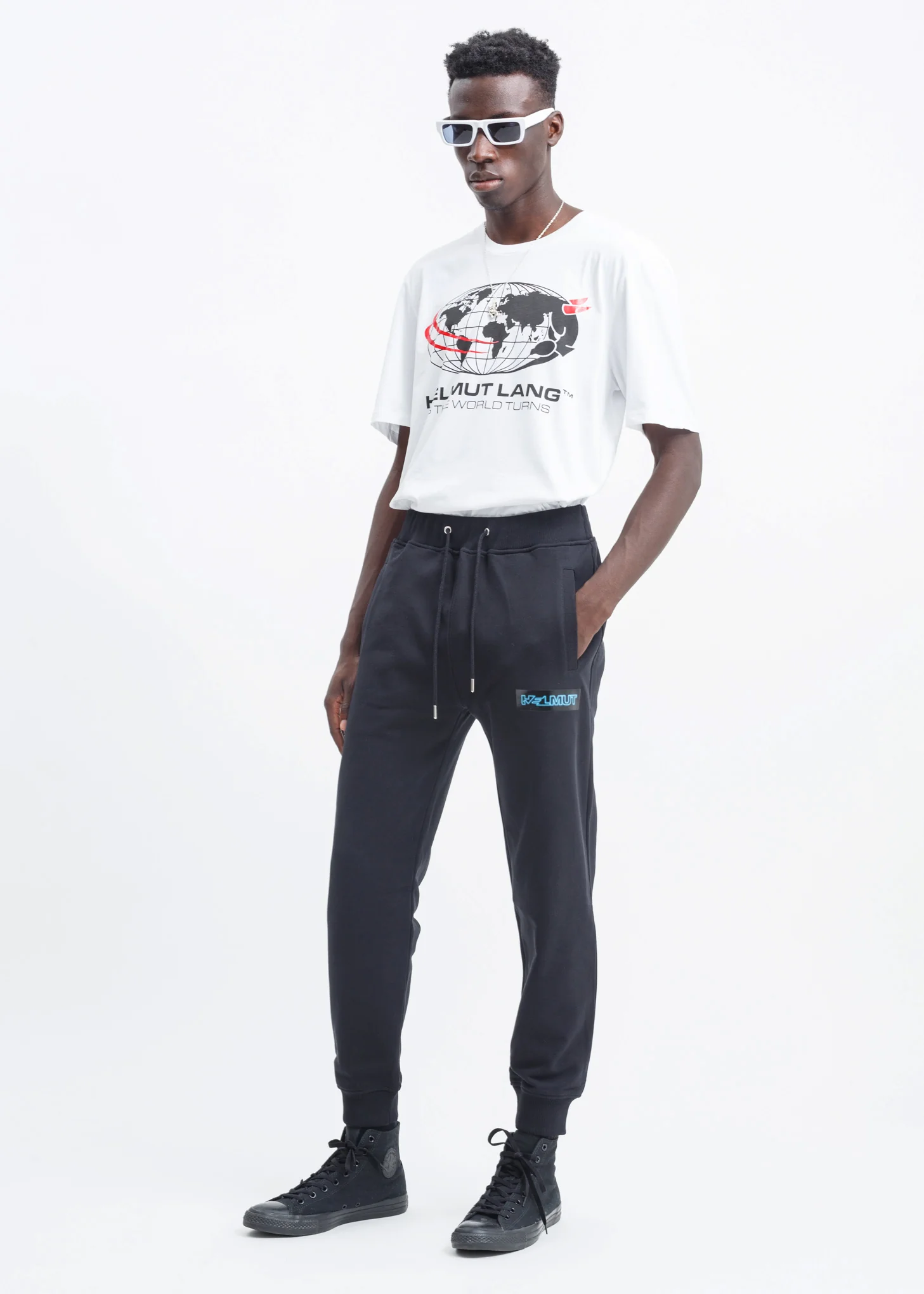 White Worlds Turn T-Shirt - Image 2