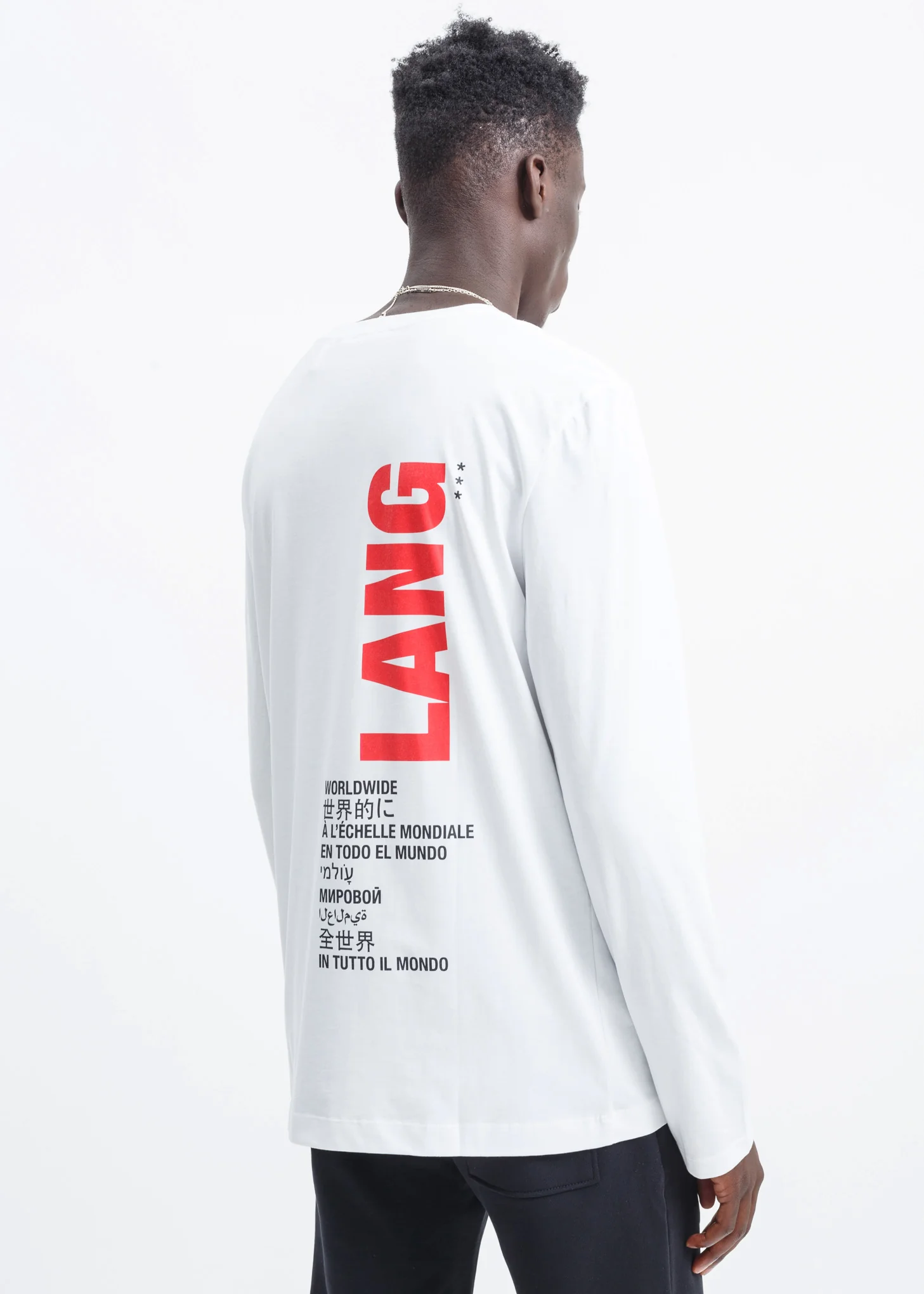White Worldwide Long Sleeve - Image 2