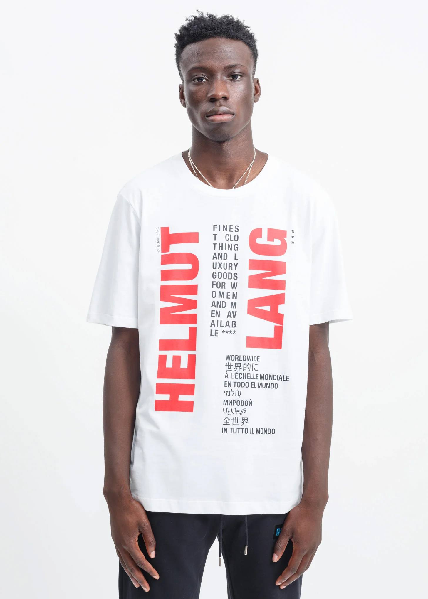 White Worldwide T-Shirt