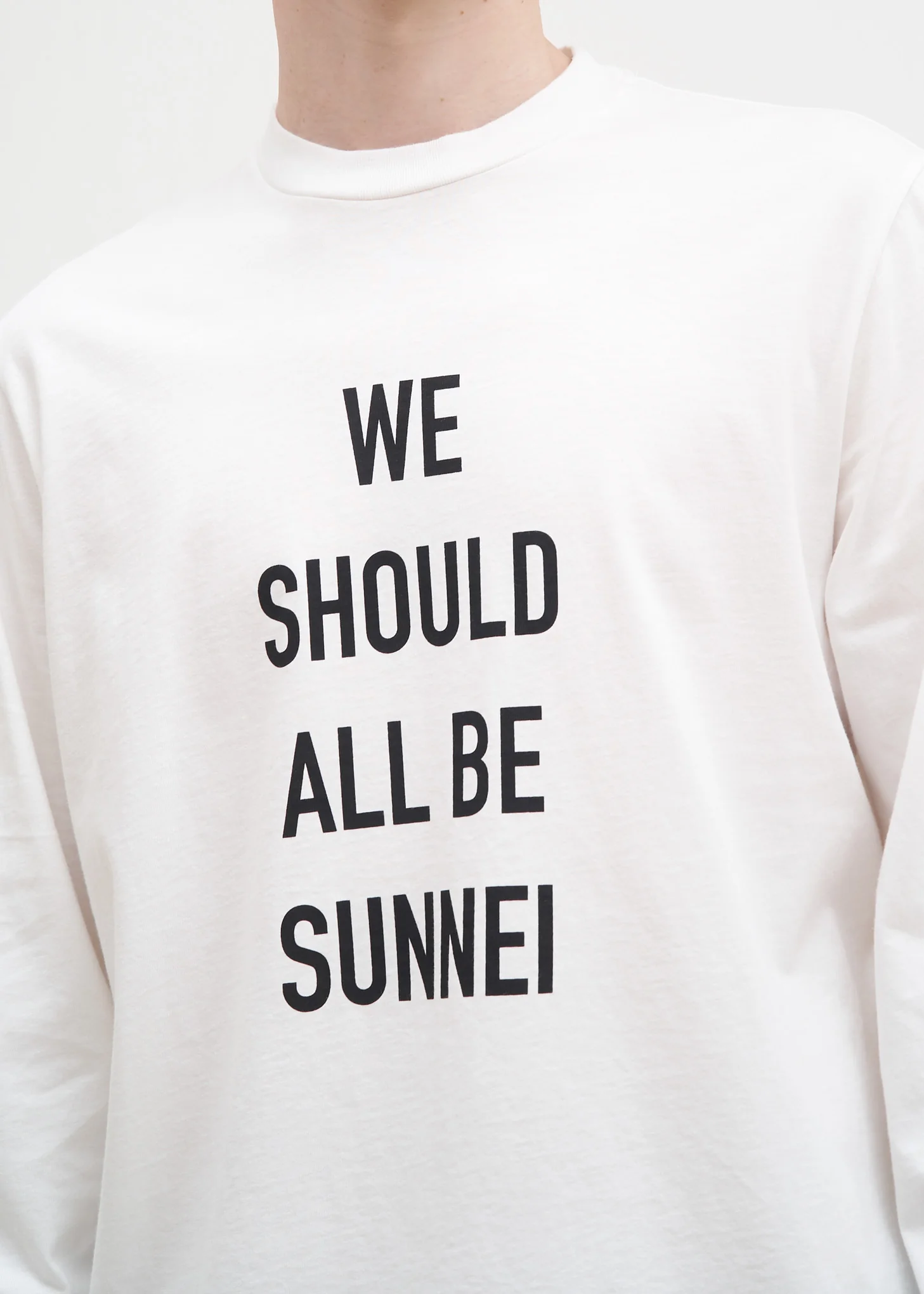 White WSABS Long Sleeve T-Shirt - Image 4