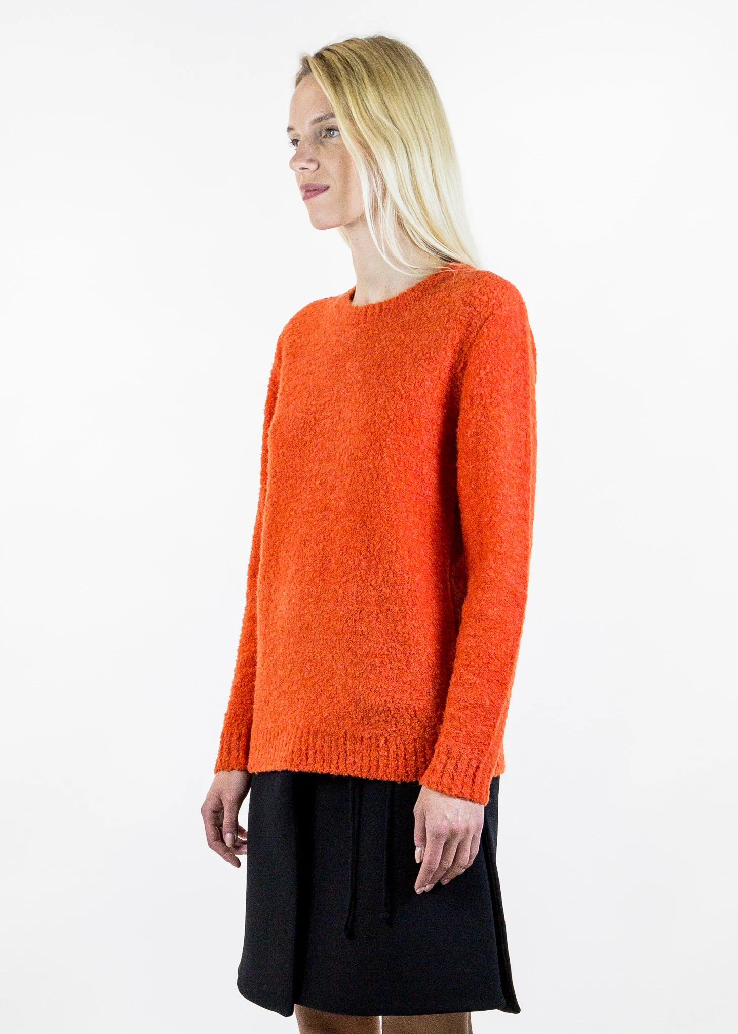 Orange Willie Knitted Sweater - Image 2