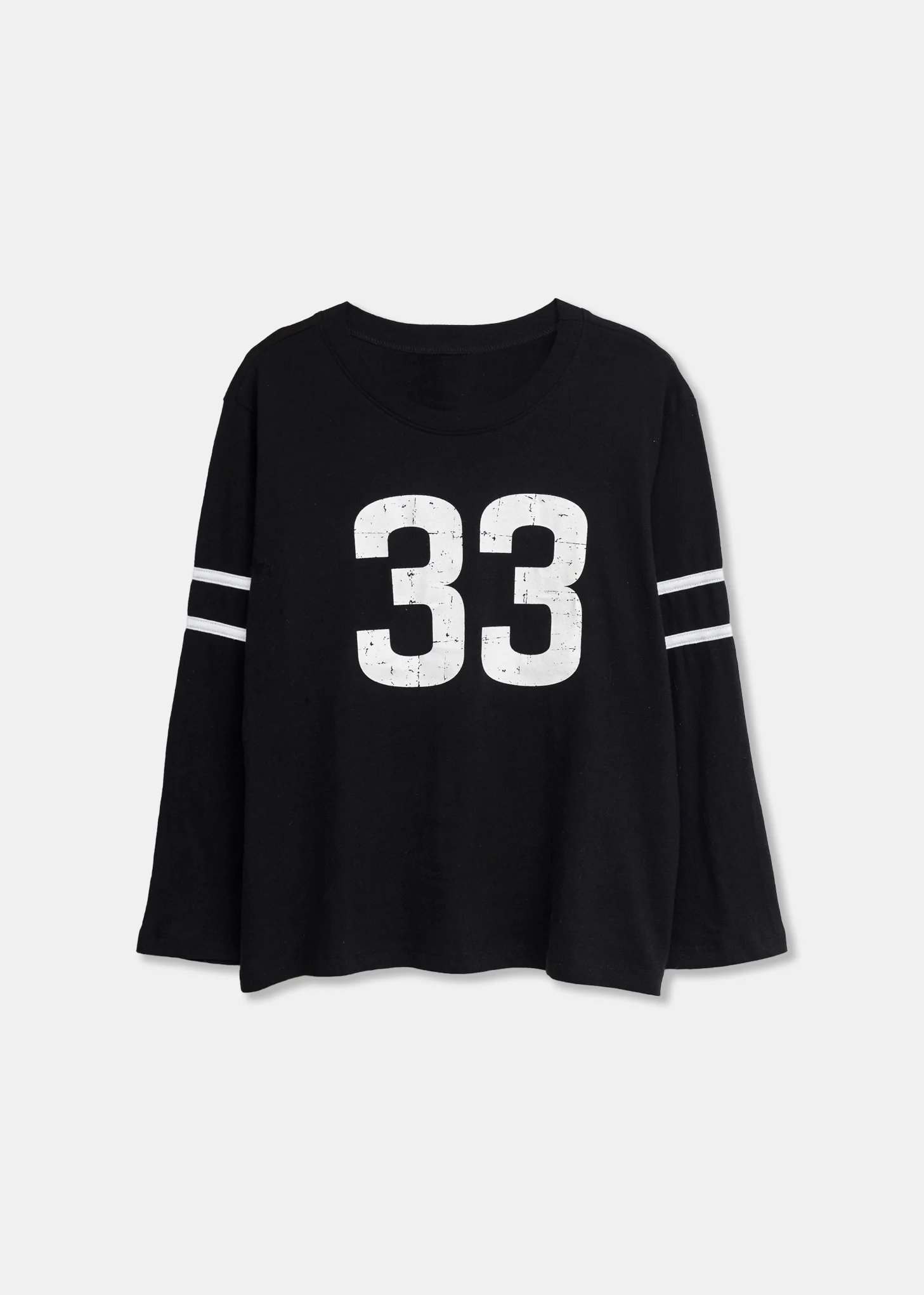 Women’s  Black 33 Baseball Longsleeve