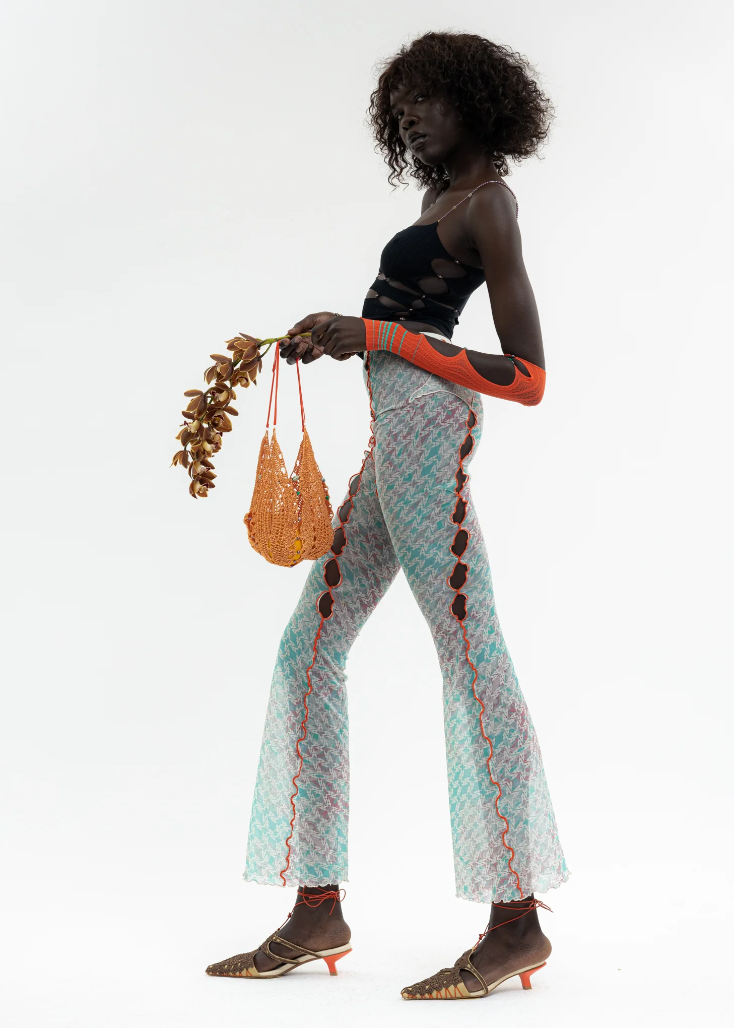 WOOD CROCHET WRAP MULES - Image 7