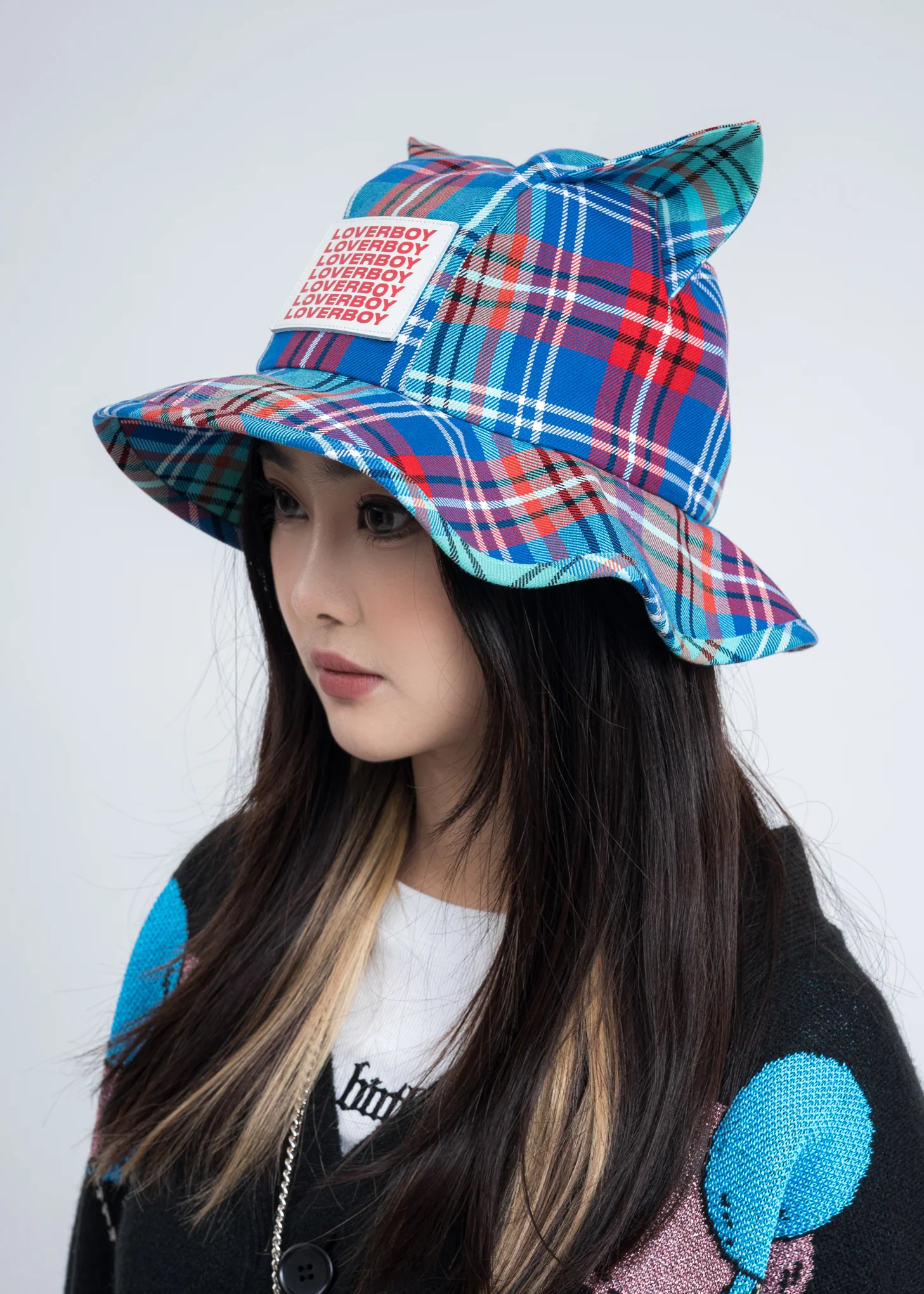 X-Ray Tartan Feral Bowler Hat - Image 3