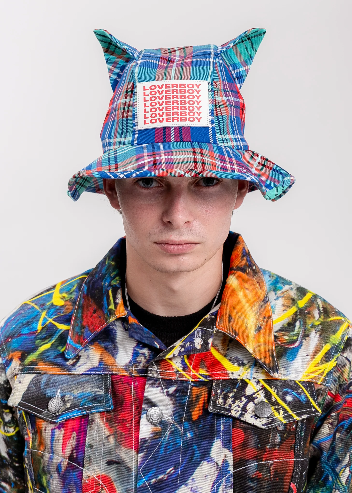 X-Ray Tartan Feral Bowler Hat - Image 2