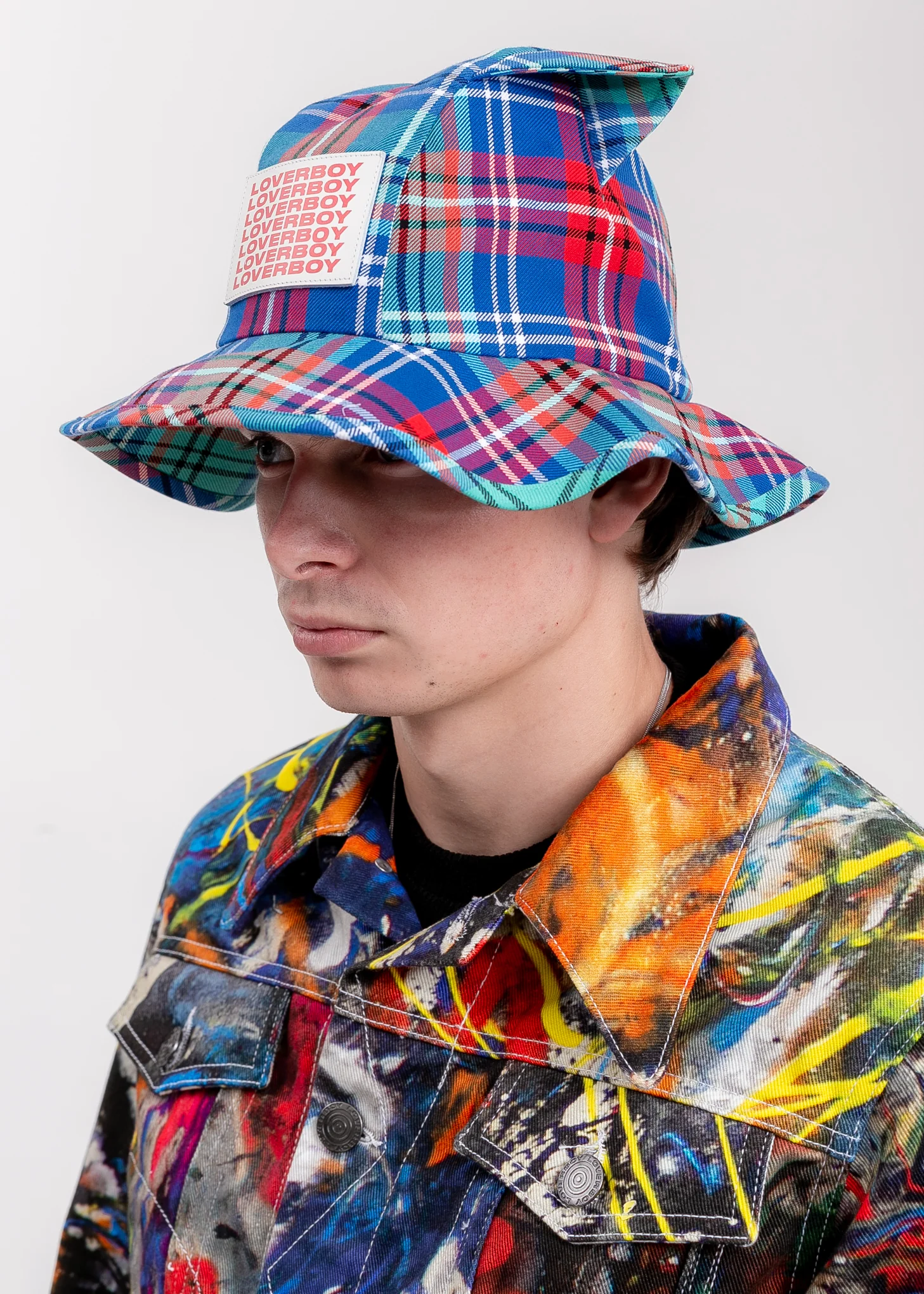 X-Ray Tartan Feral Bowler Hat - Image 3