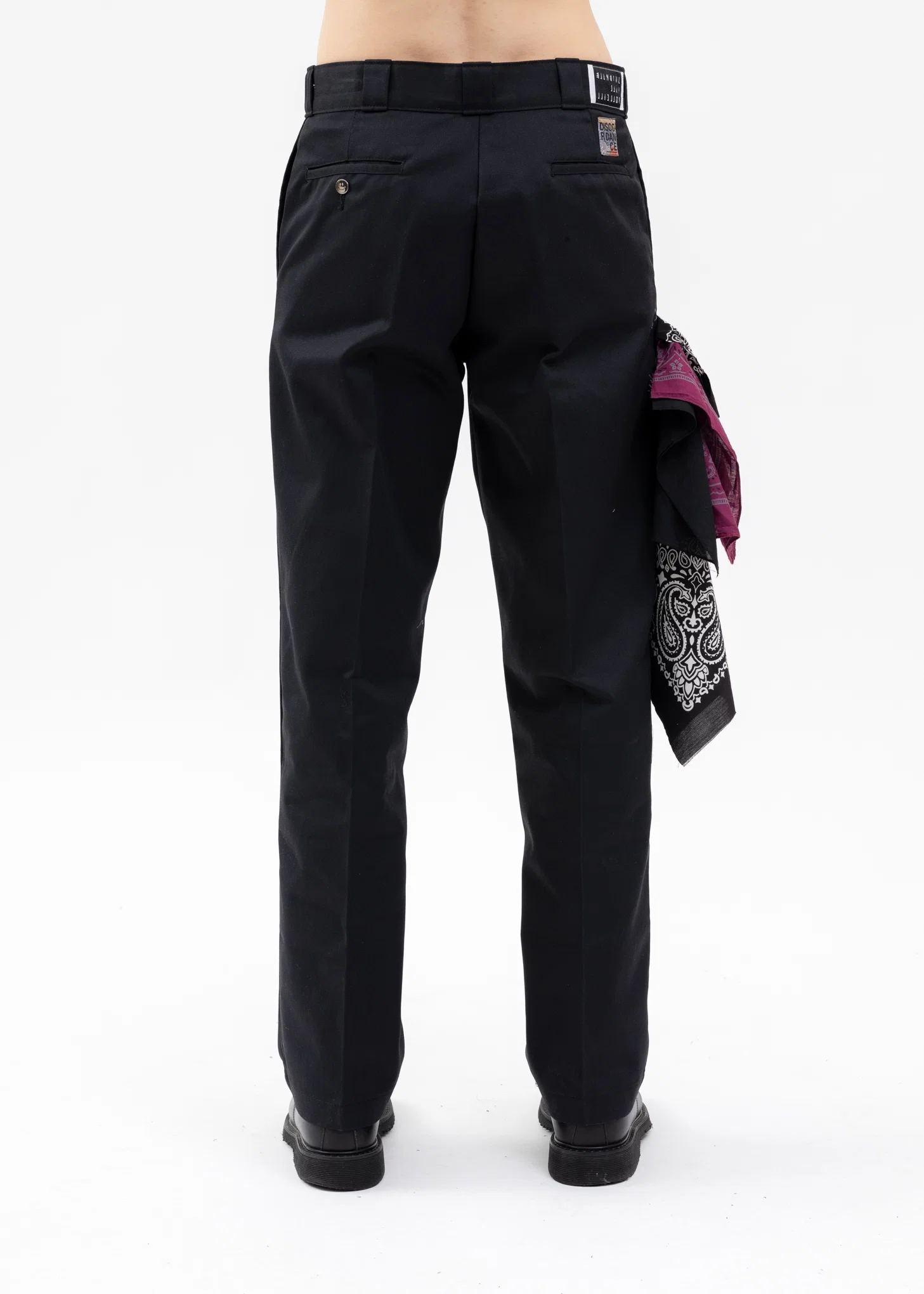 BLACK  BANDANA WORK PANTS ×JUVENILE - Image 3