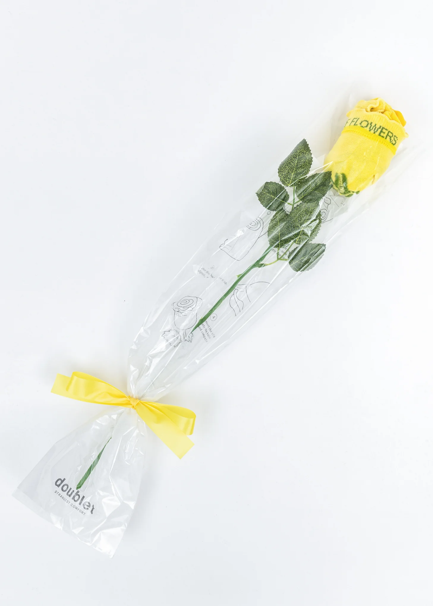 Yellow A Rose Socks