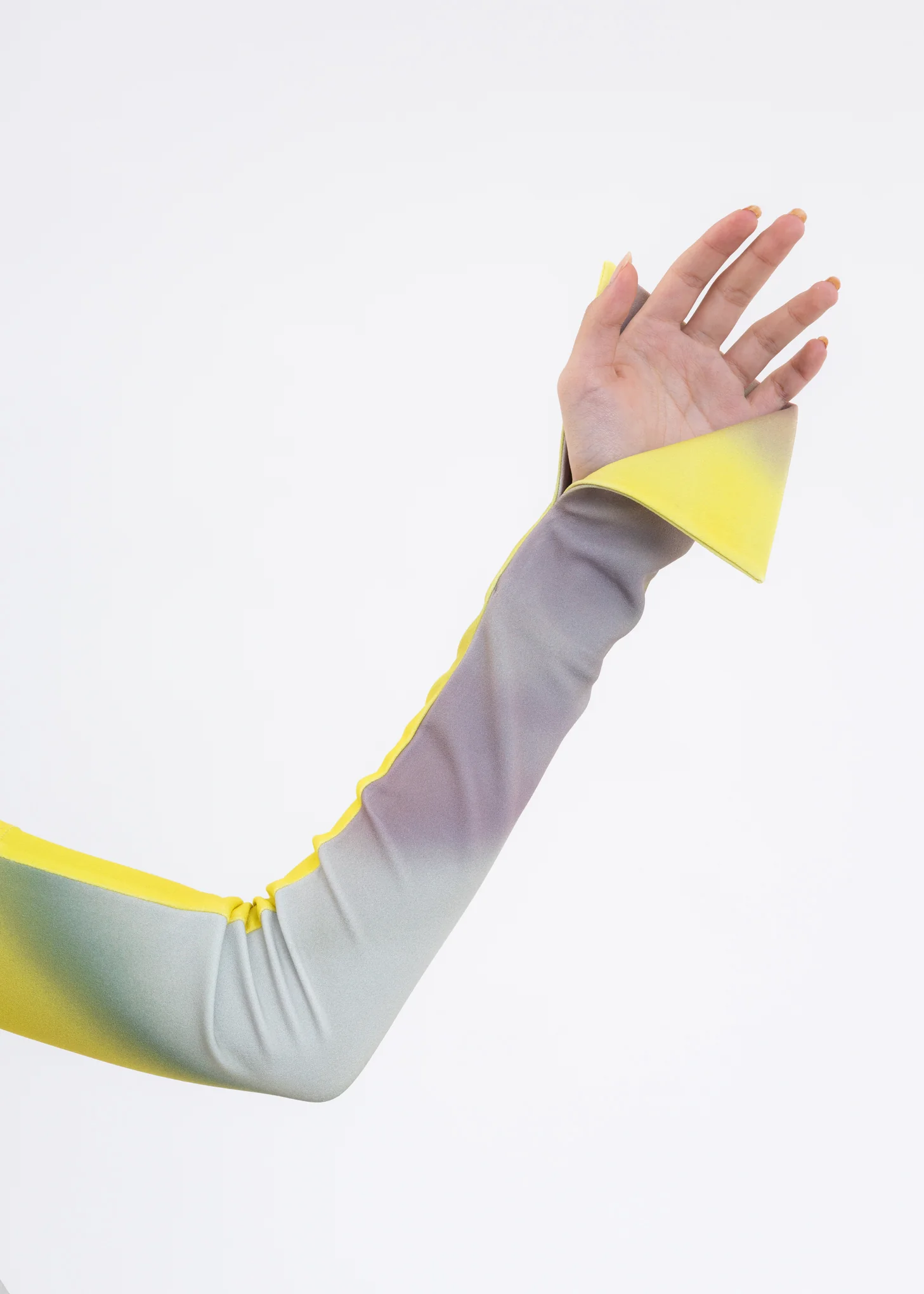 Yellow And Grey Arm Sleeves - Image 5