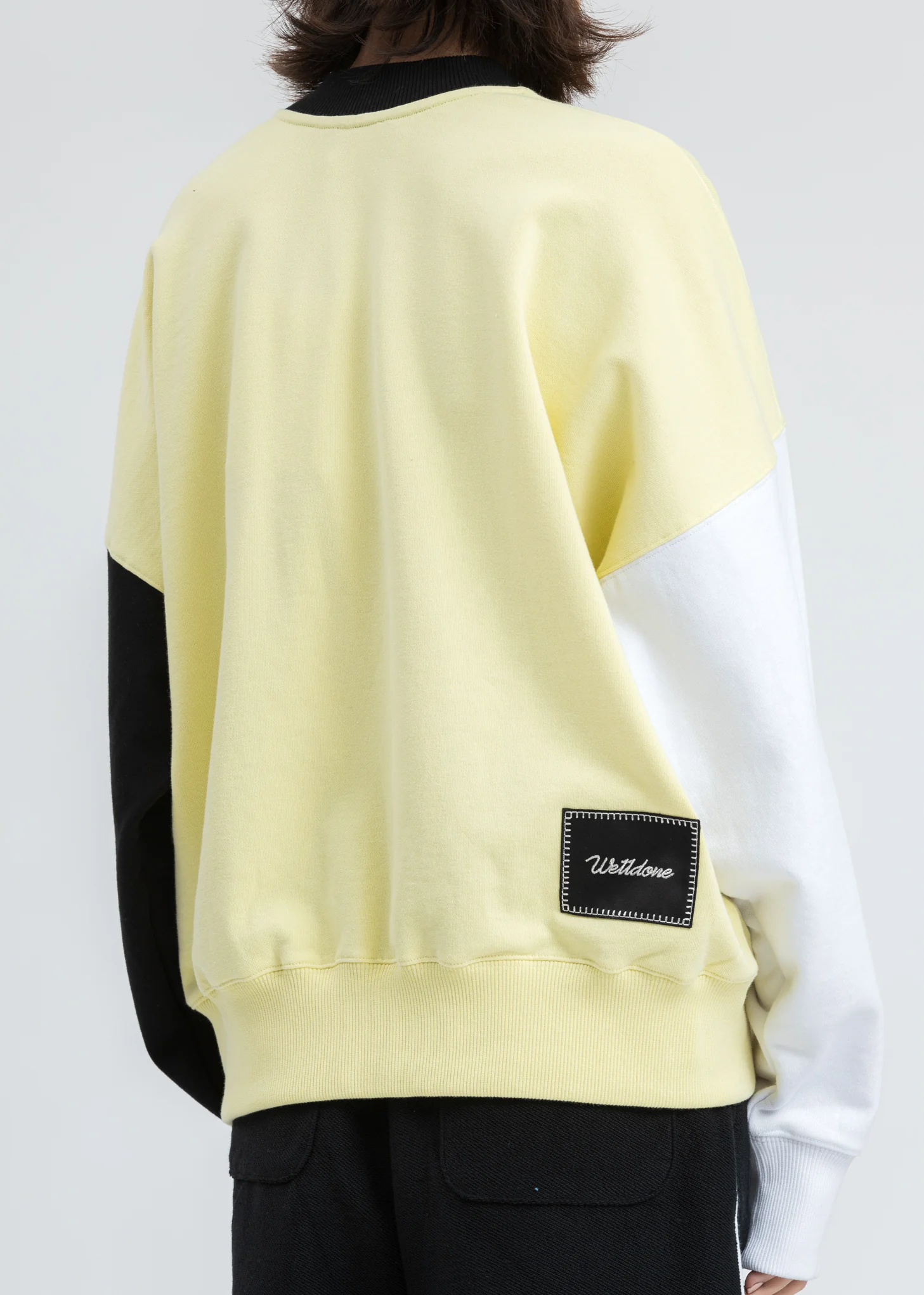 Yellow Blocking Sweatshirt - Image 2