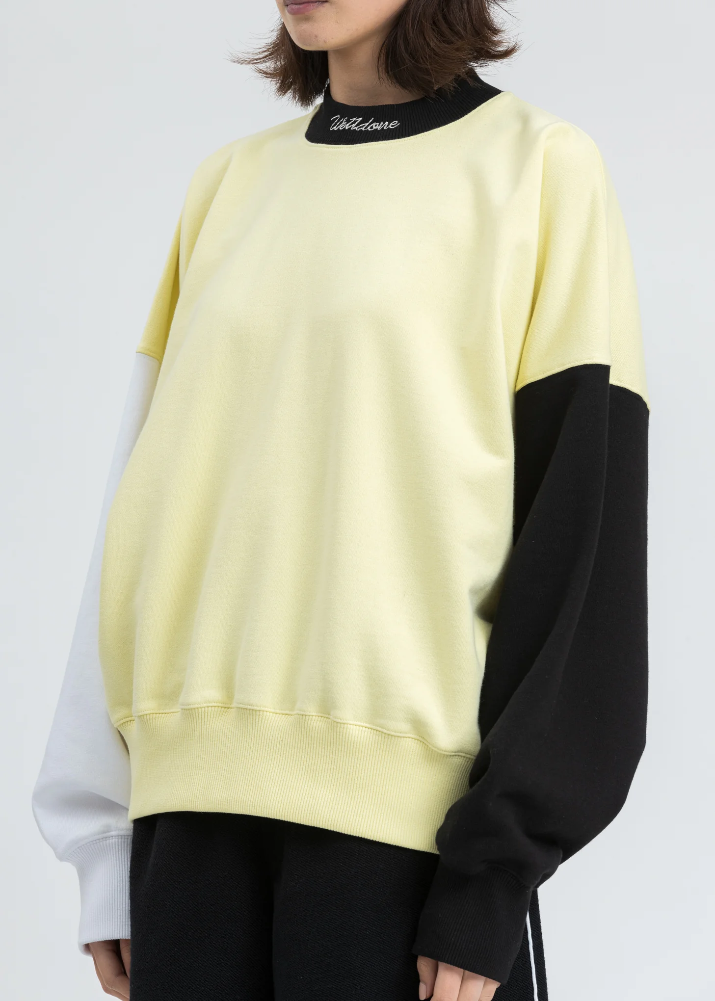 Yellow Blocking Sweatshirt - Image 5