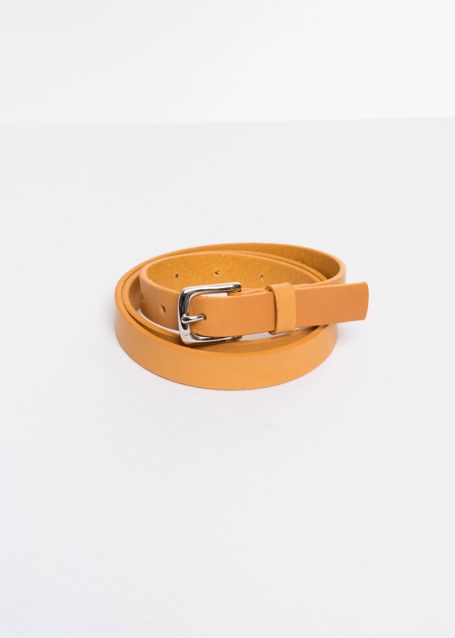 Yellow Cas Leather Belt