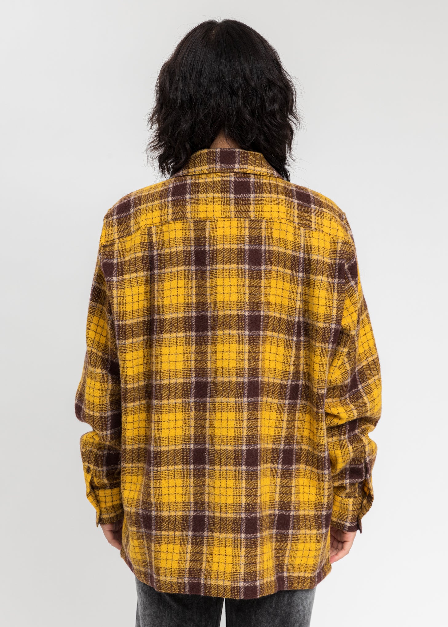 Yellow Check Shirt With My Doll - Image 4