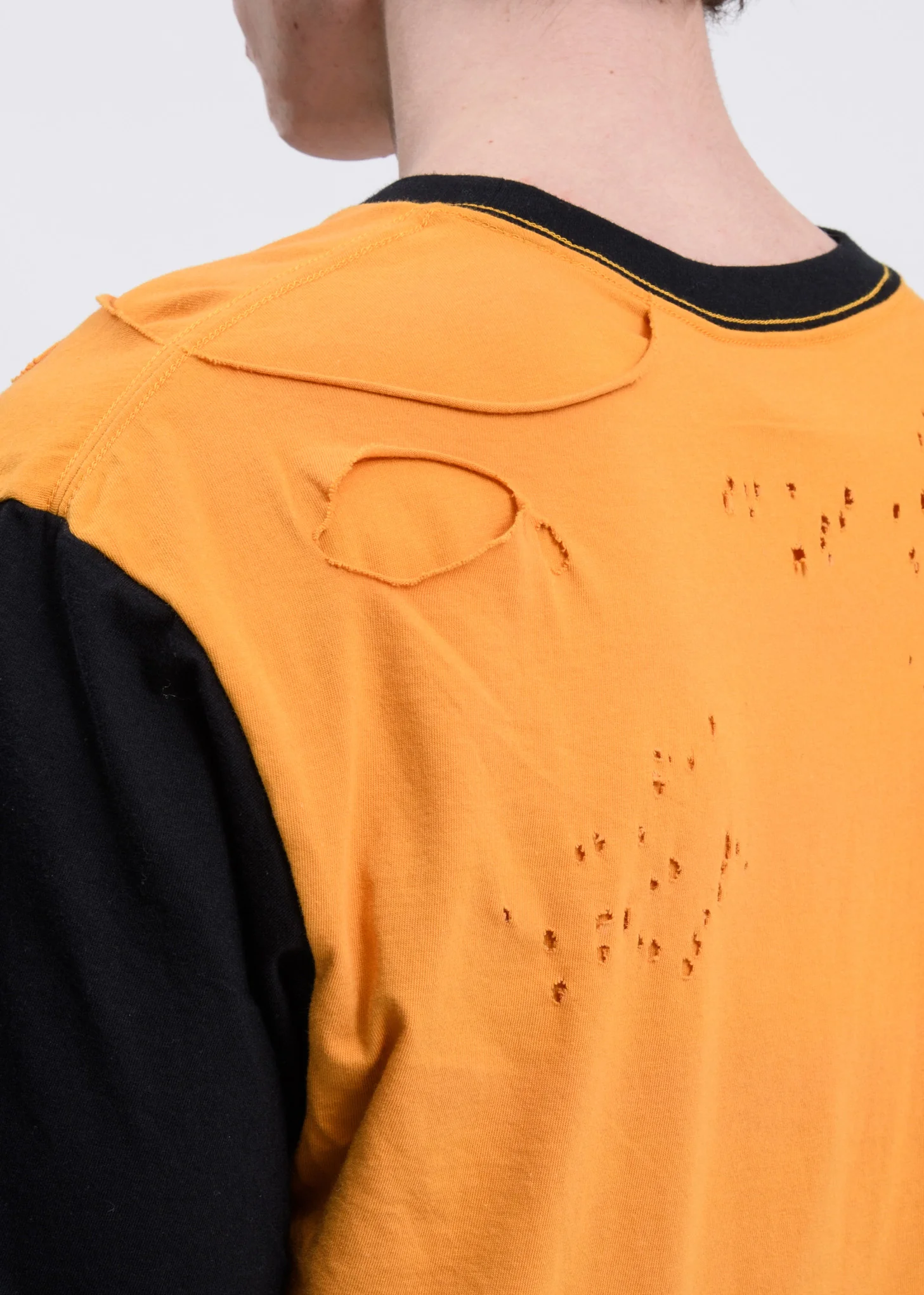 Yellow Damaged T-Shirt - Image 4