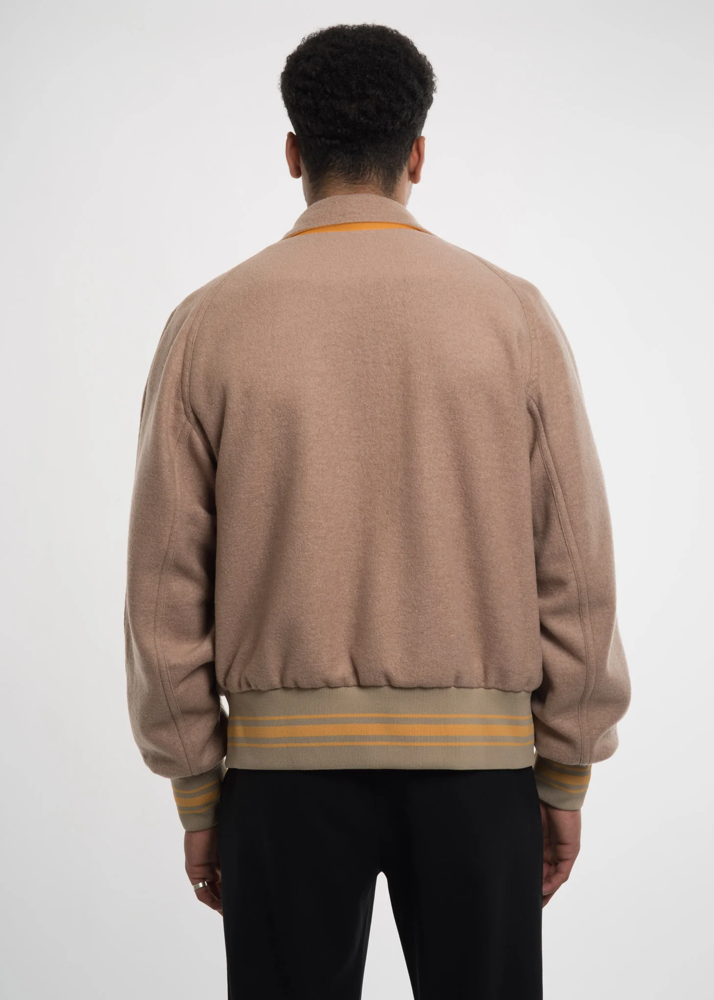 Yellow Dixon Reversible Baseball Jacket - Image 4